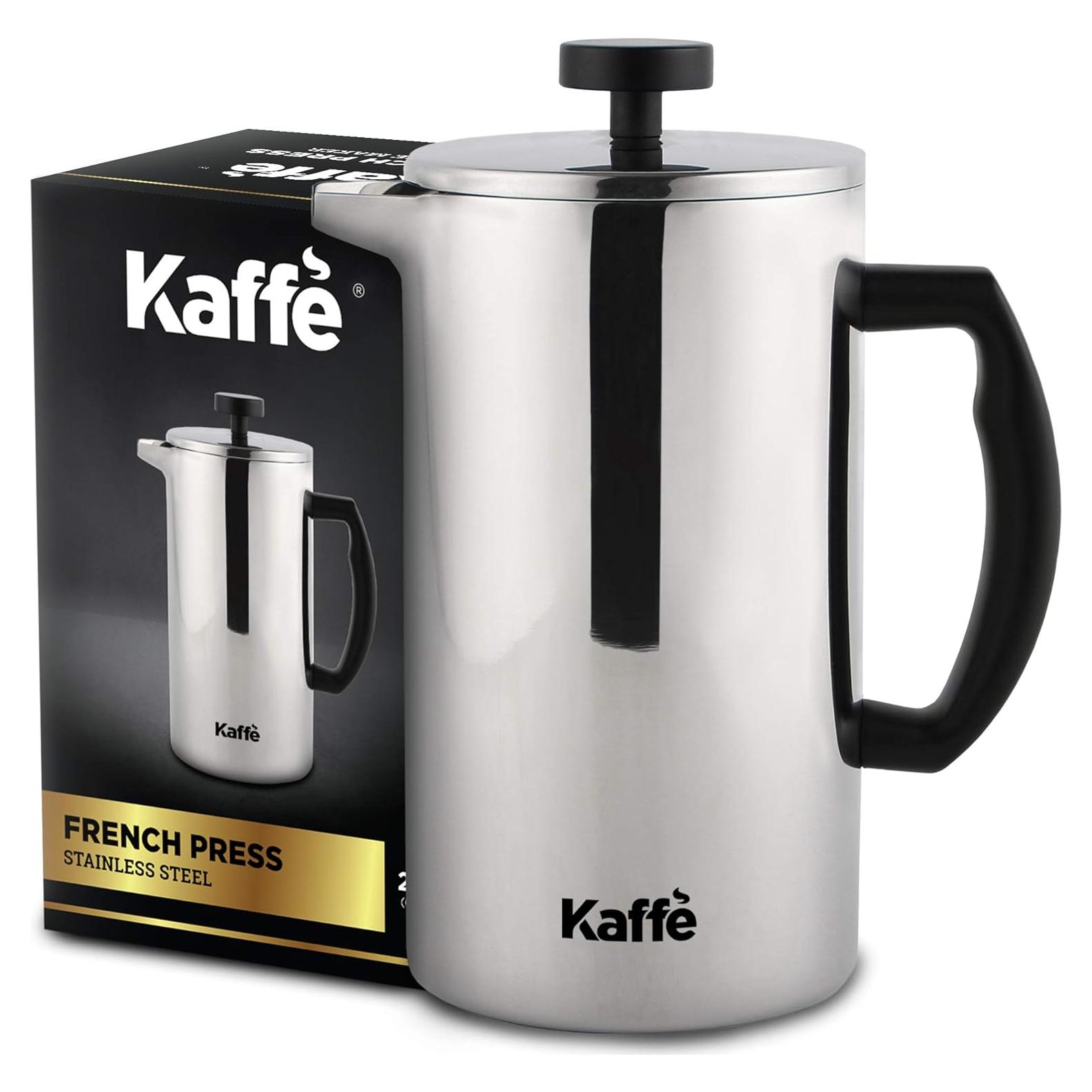 Prensa Francesa Kaffe Acero Inoxidable 0.8L Doble Pared
