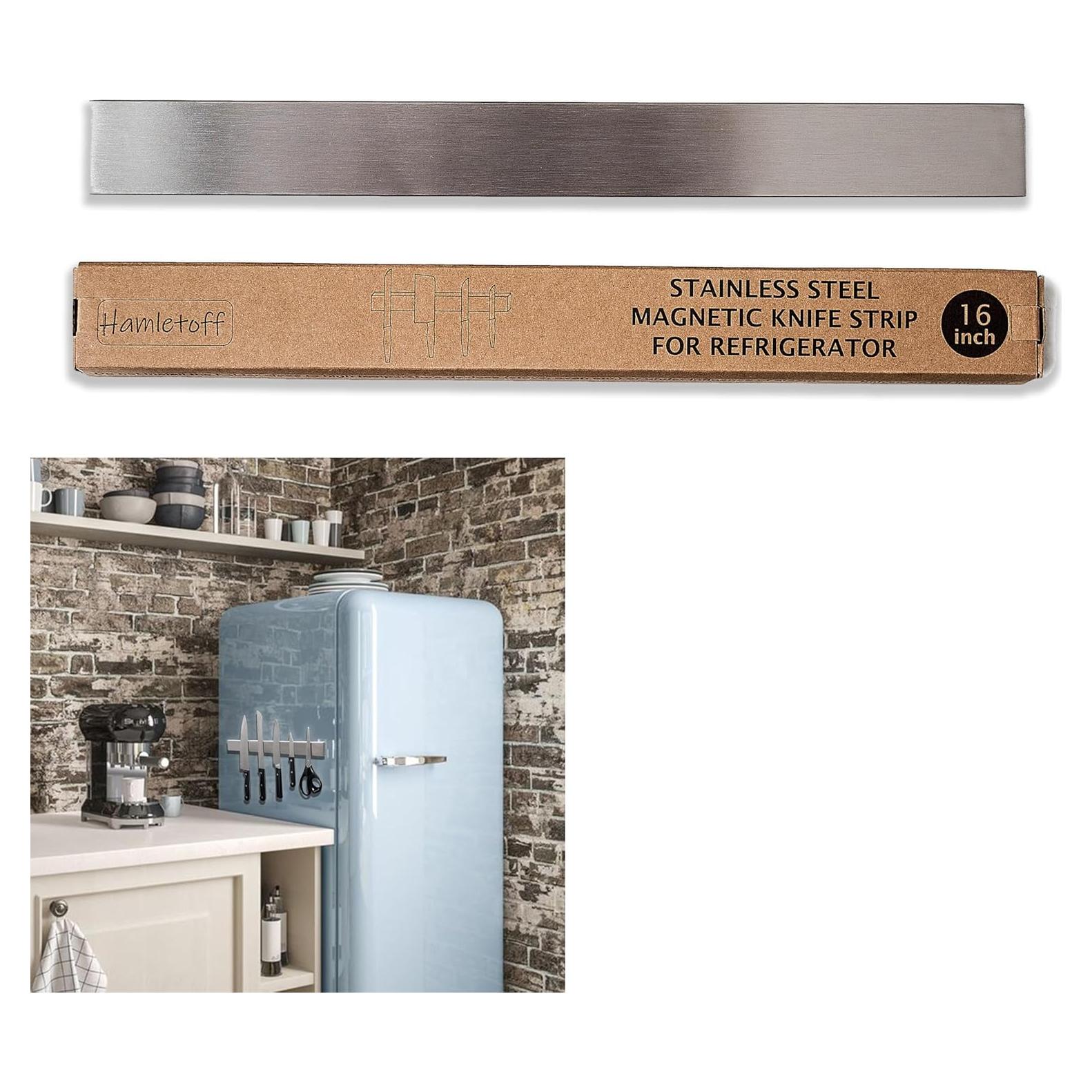 Soporte Magnético para Cuchillos Hamletoff 40.64 cm Acero Inoxidable