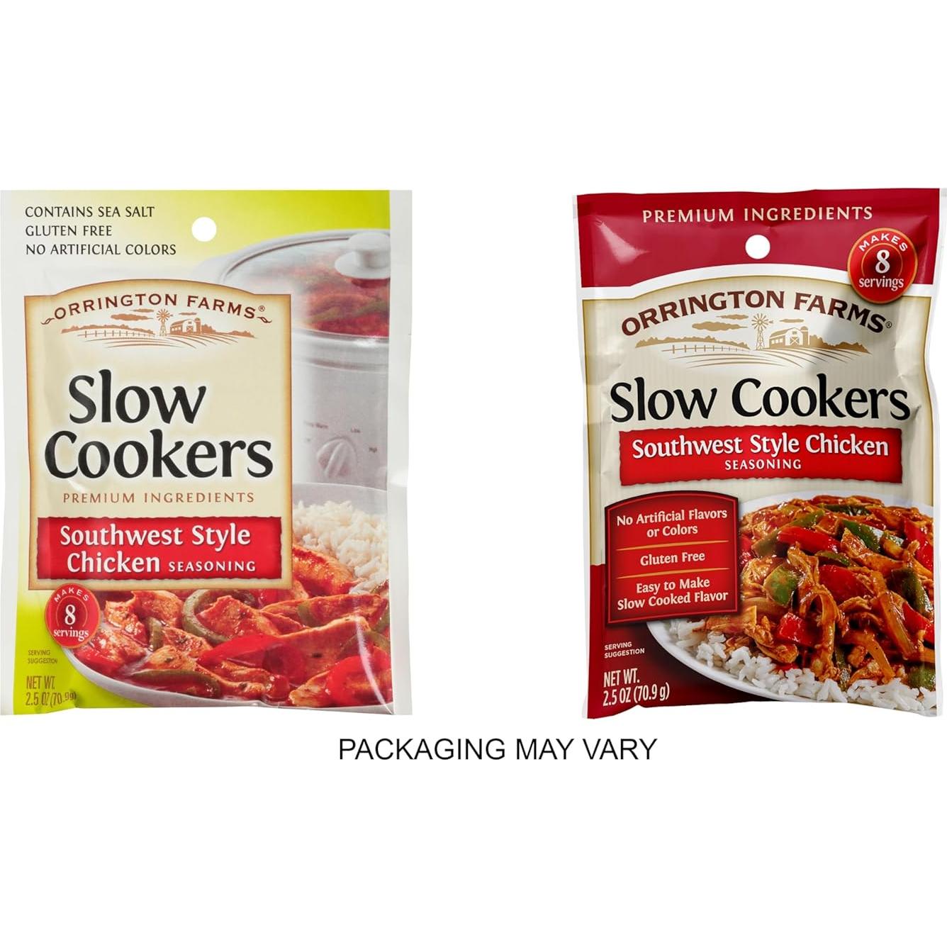 Sazonador de Pollo Estilo Suroeste Orrington Farms 12 Unidades