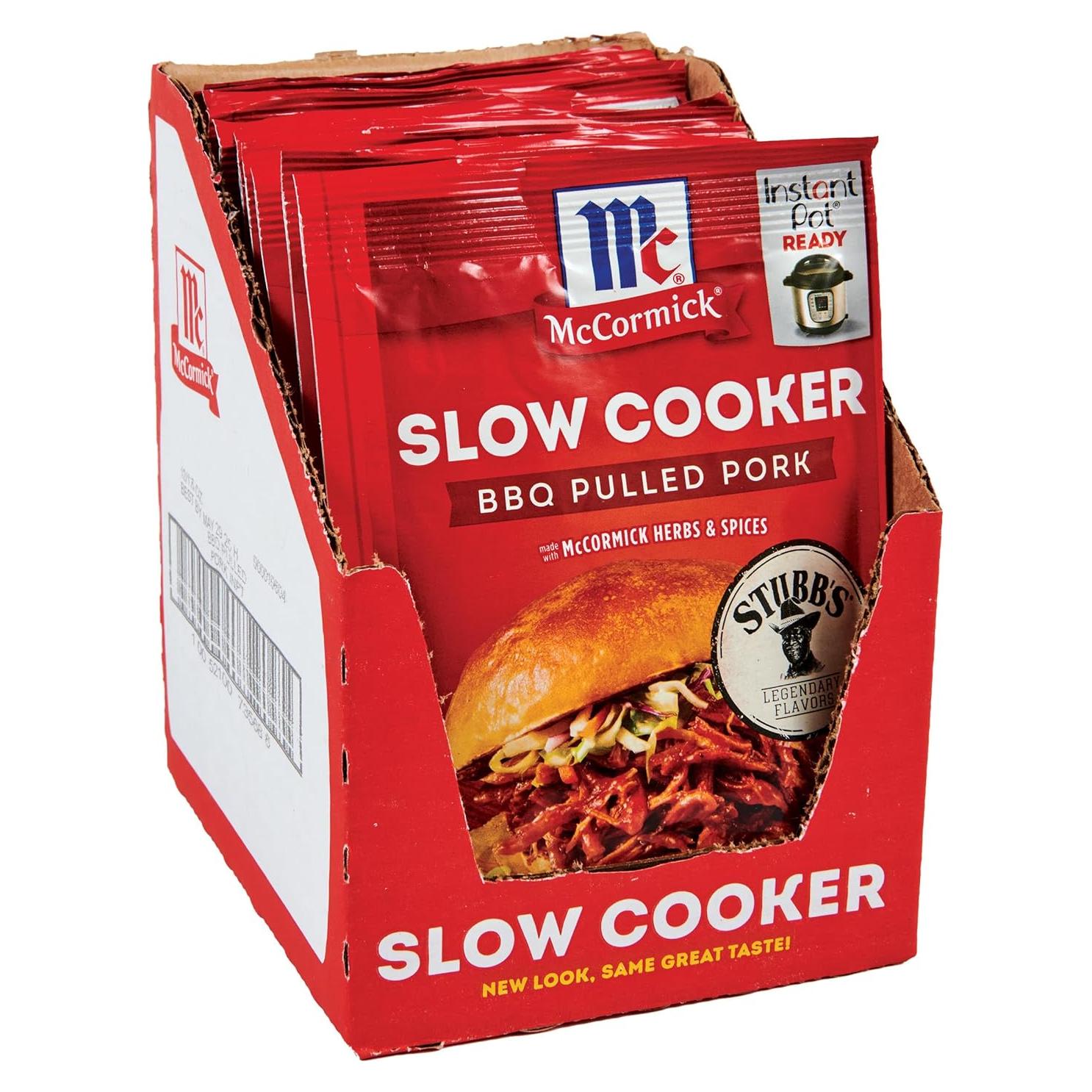 Mezcla Sazonador Cerdo Desmenuzado McCormick 45.36 g (Paquete de 12)