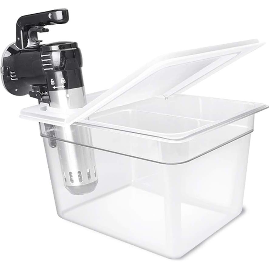 Contenedor Sous Vide Everie 12 Litros con Tapa Plegable Universal