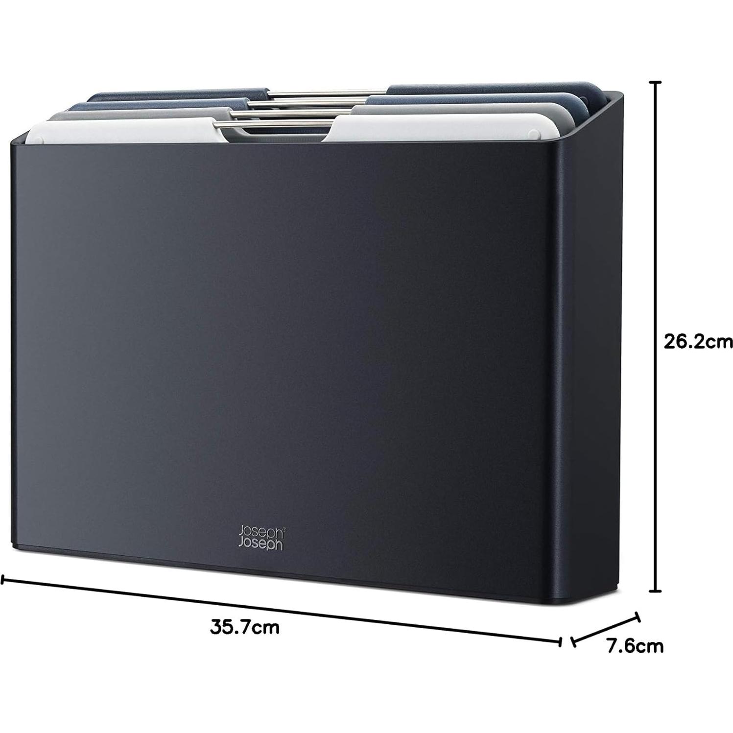 Conjunto de tablas de cortar 4 piezas Joseph Joseph Grafito