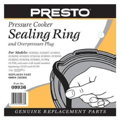 Anillo de Sellado Presto para Olla a Presión 6 Cuartos Negro