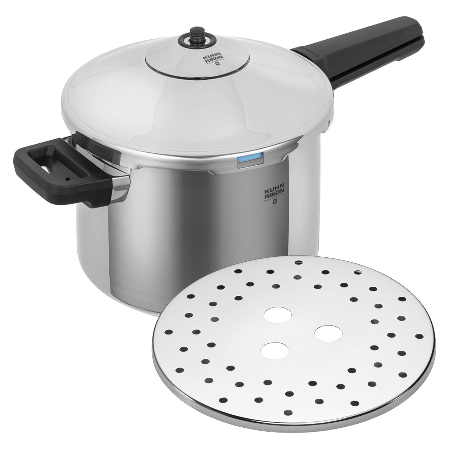 Olla a presión Kuhn Rikon Duromatic 7.0 L Acero Inoxidable
