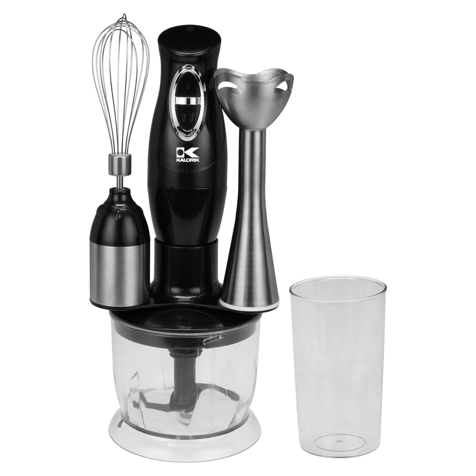 Batidora de Inmersión Kalorik 3-en-1 con Accesorios 200W