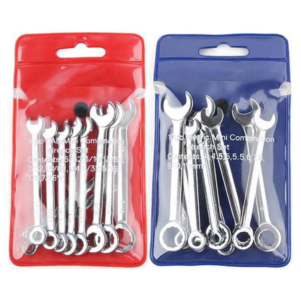 Juego de 20 Llaves Combinadas Eyech 4-11mm y 5-11mm