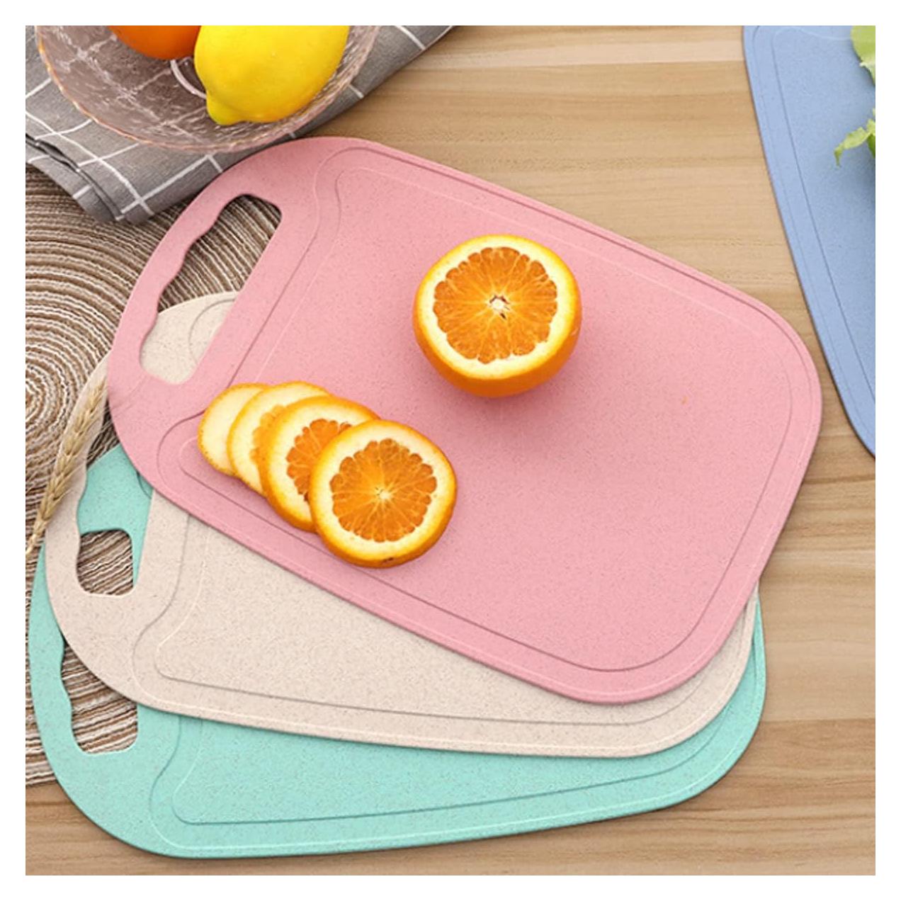 Juego de 3 Tablas de Cortar Yeler de Plástico A Prueba de Lavavajillas