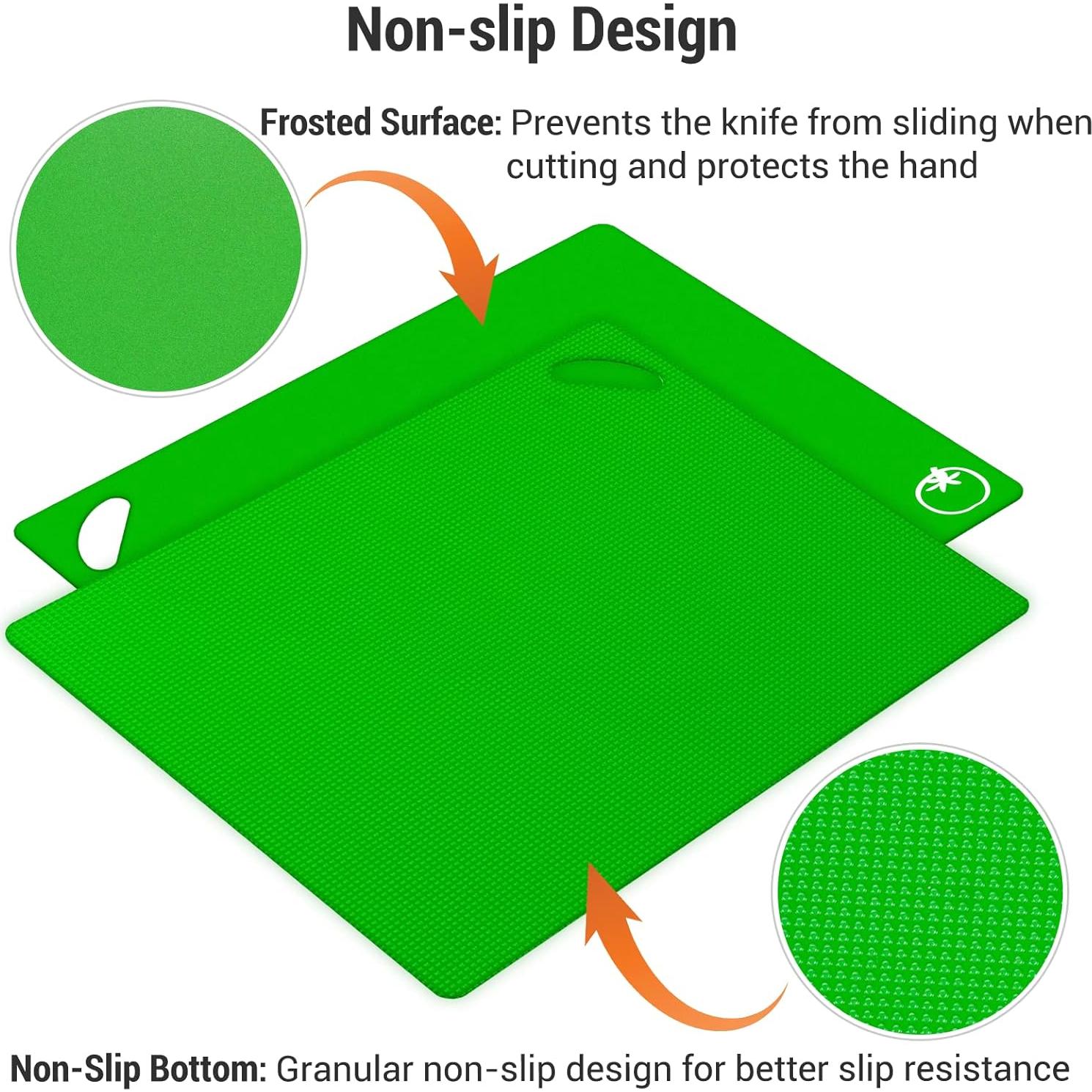 Juego de 6 Tablas de Cortar ZSTVIVA Antideslizantes 38x30 cm