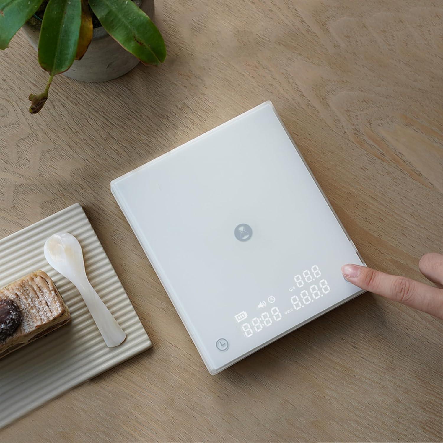 Báscula Digital TIMEMORE Basic 2.0 Blanca 2kg 0.1g Precisión