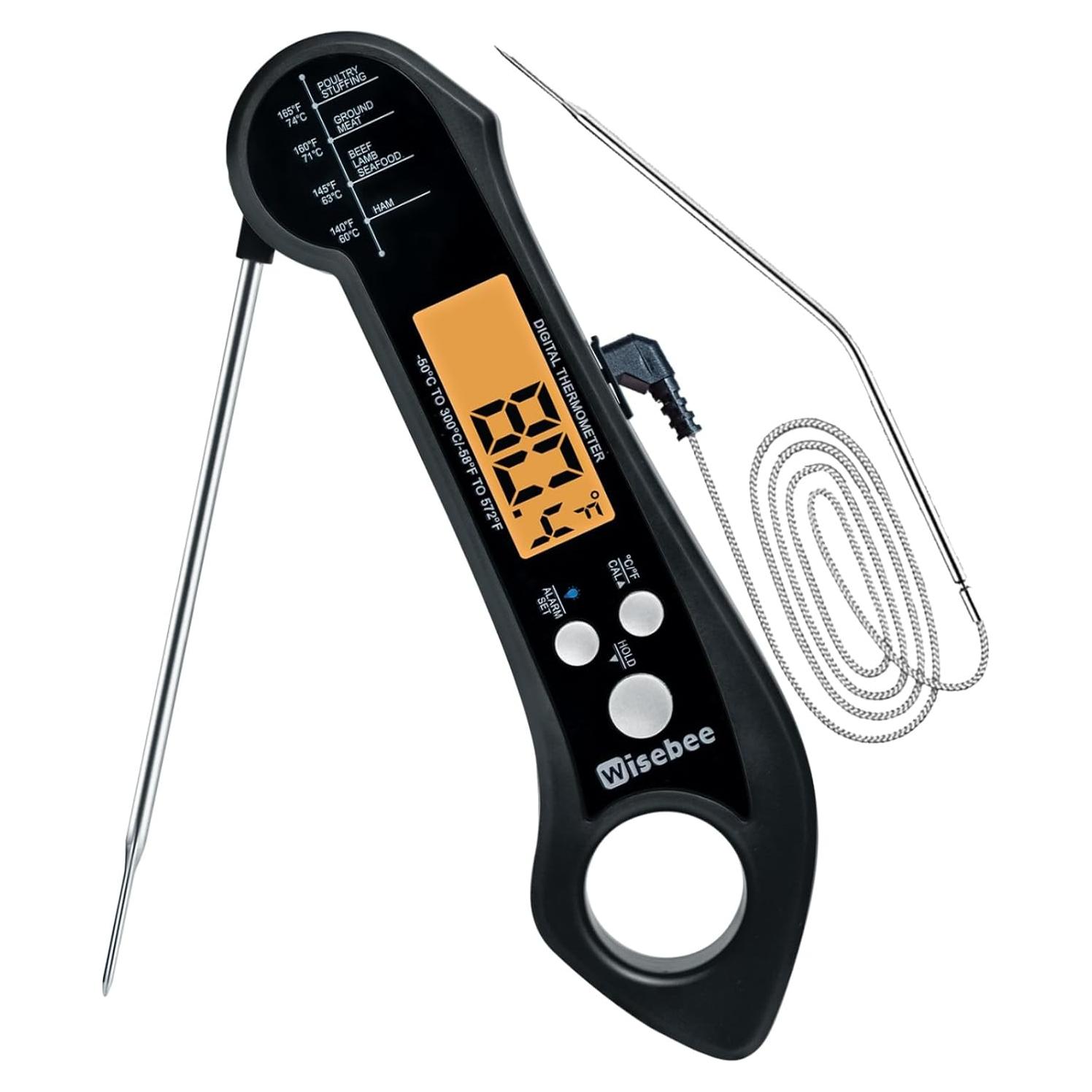 Termómetro Digital de Carne Wisebee S1 2 en 1 Impermeable