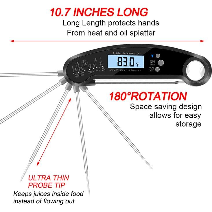 Termómetro Digital de Carne Joeuao FM001 - Lectura Rápida y Precisa
