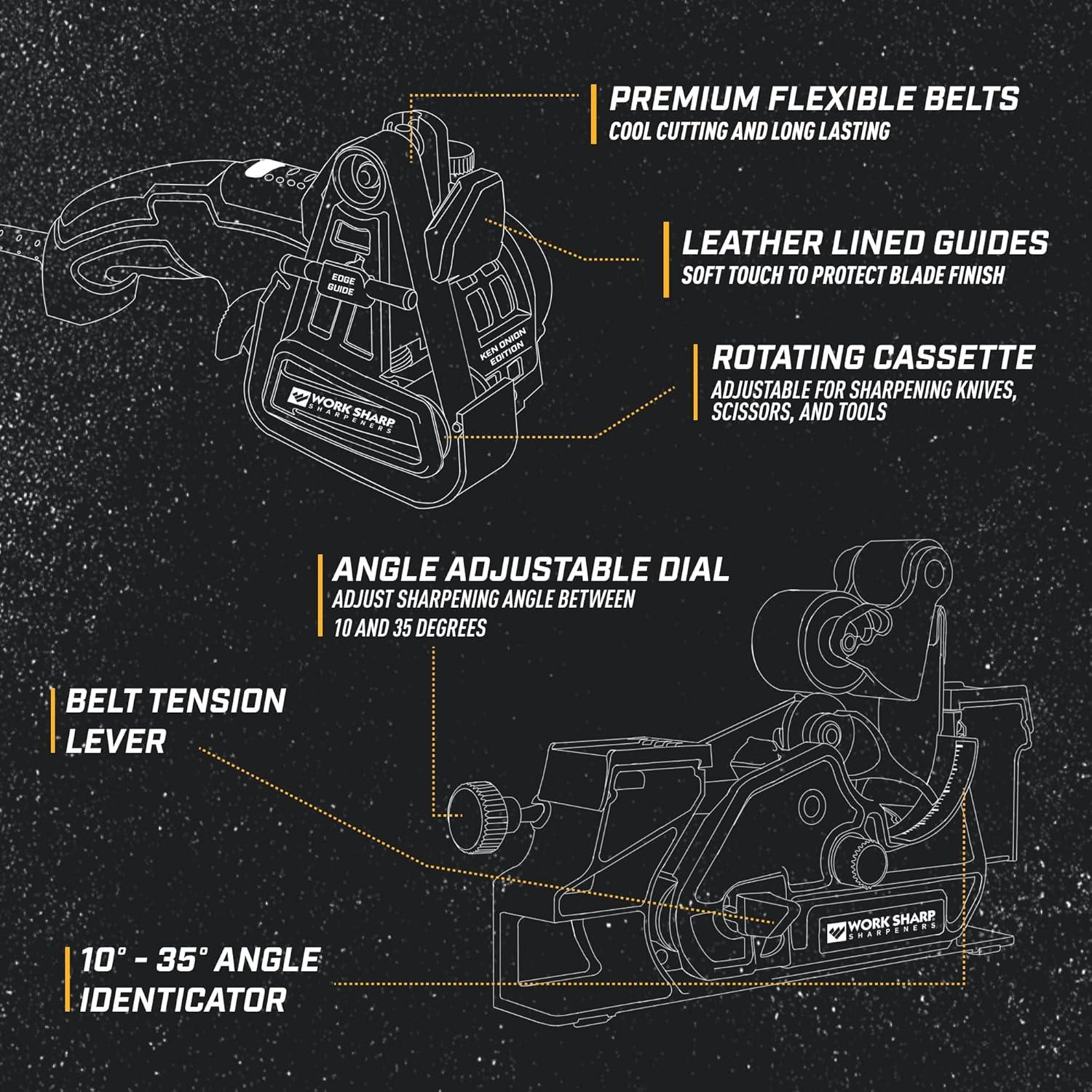 Afilador de cuchillos Work Sharp Ken Onion Elite Mk2 - 0.96 kg