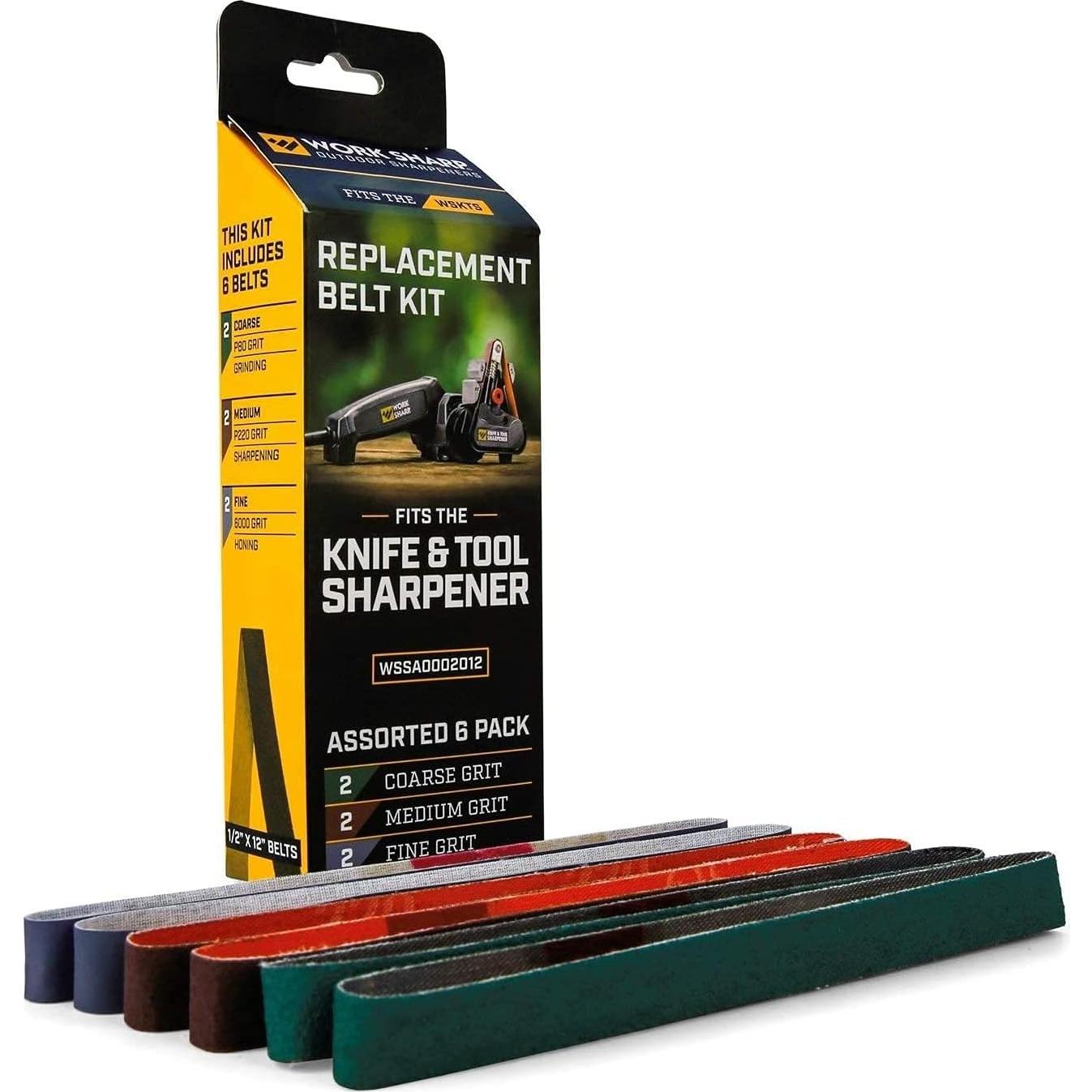 Afilador de Cuchillos Work Sharp Mk.2 + Kit de Cintas Reemplazo