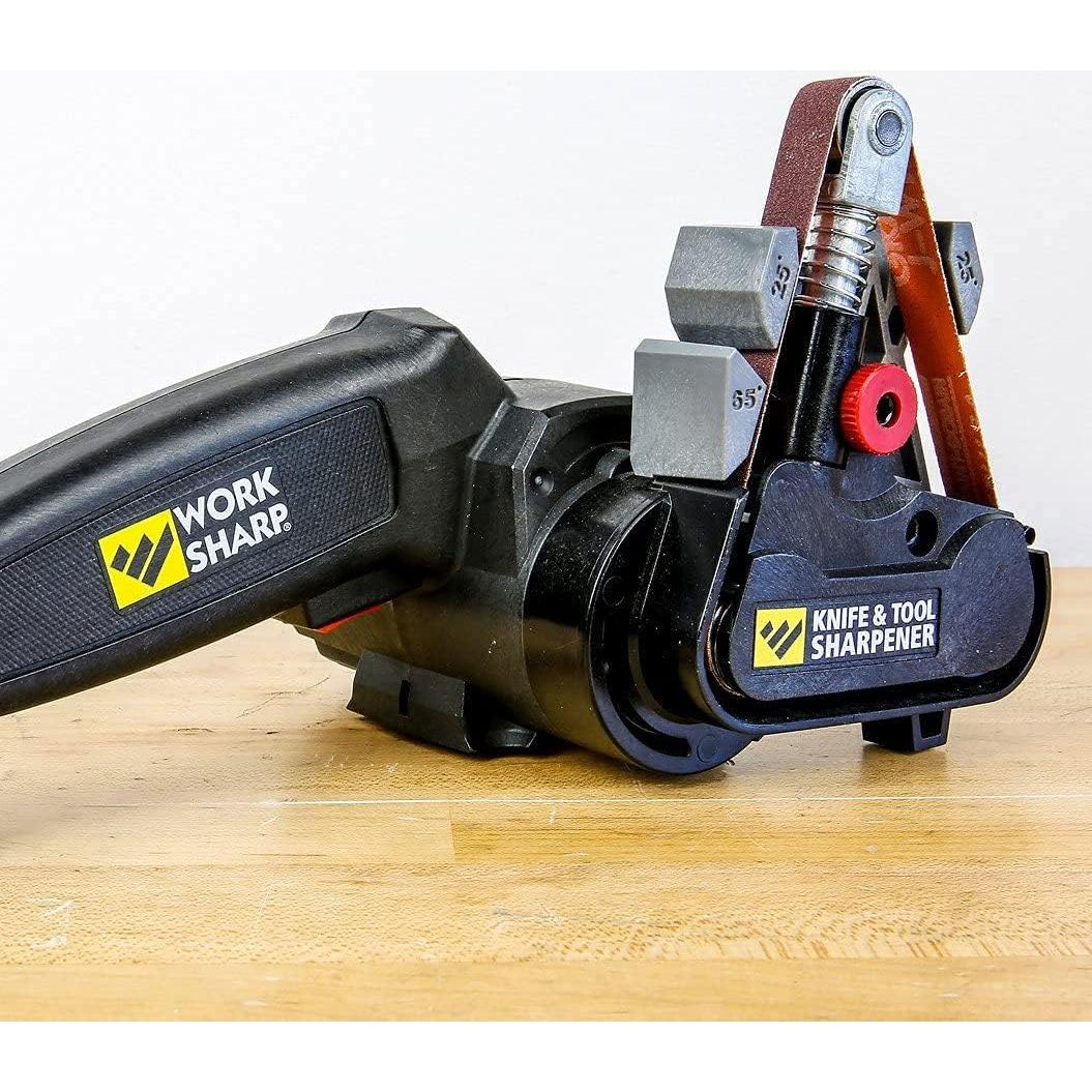 Afilador de Cuchillos Work Sharp Mk.2 + Kit de Cintas Reemplazo