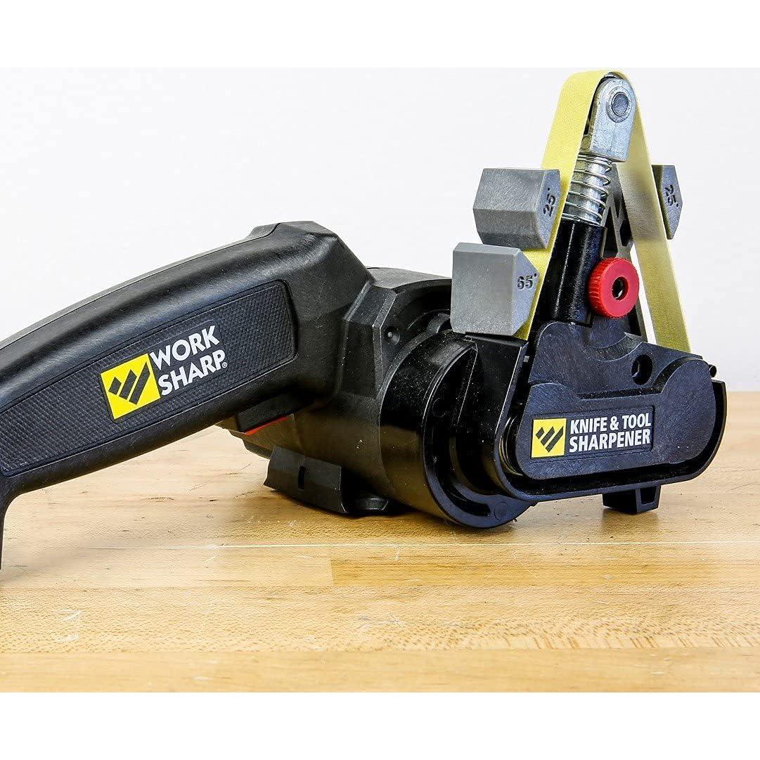 Afilador de Cuchillos Work Sharp Mk.2 + Kit de Cintas Reemplazo