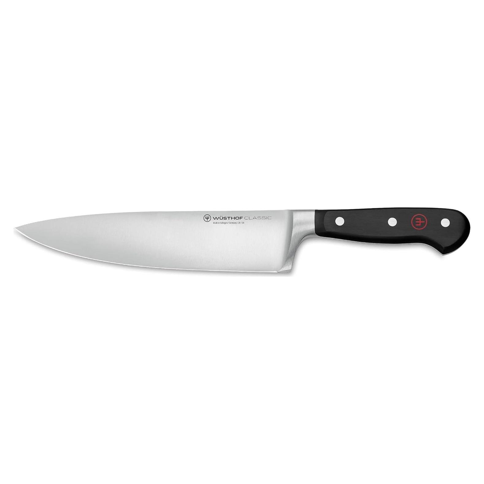 Cuchillo de Chef Wüsthof Clásico 20 cm Negro Forjado