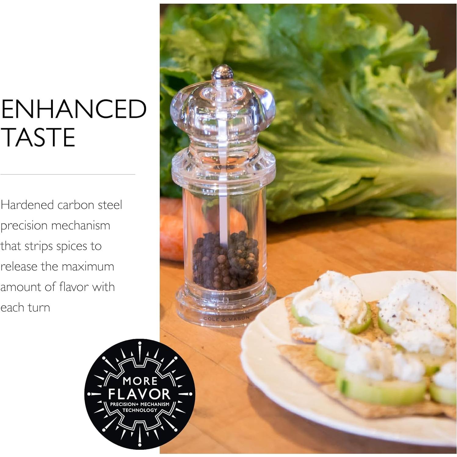 Juego de Molinillos de Sal y Pimienta Cole & Mason 14 cm