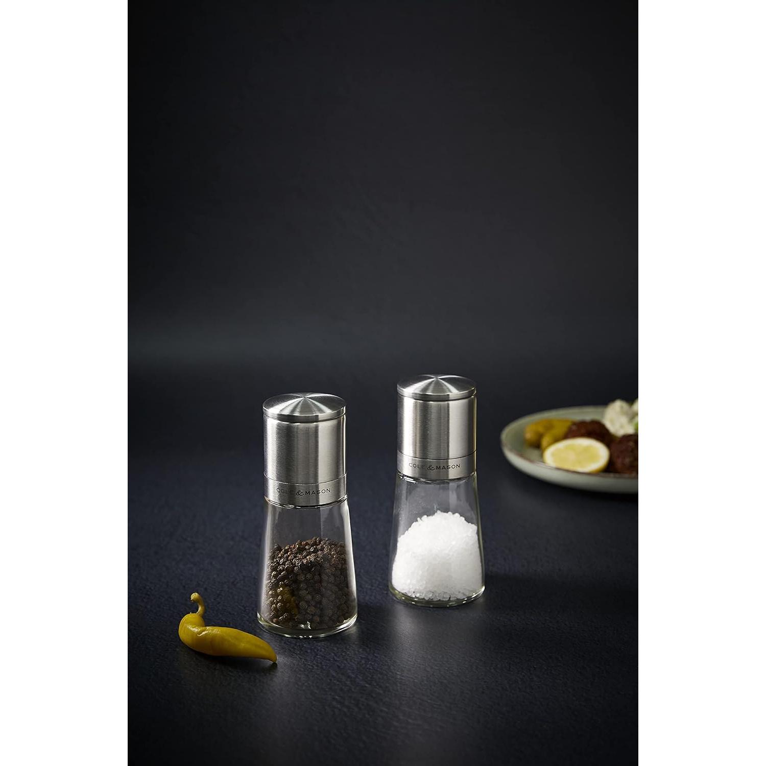 Conjunto de Molinillos de Sal y Pimienta Cole & Mason - Acero Inoxidable