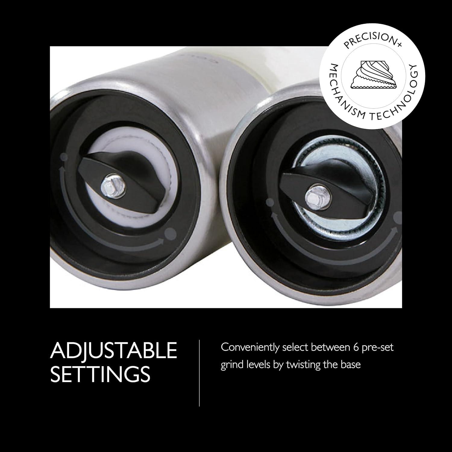 Conjunto de Molinillos de Sal y Pimienta Cole & Mason - Acero Inoxidable