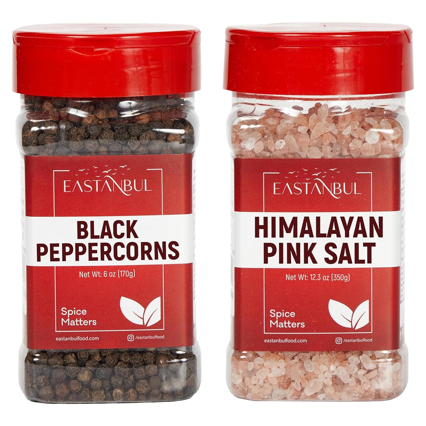 Relleno de Sal Rosa del Himalaya y Pimienta Negra Eastanbul 518g