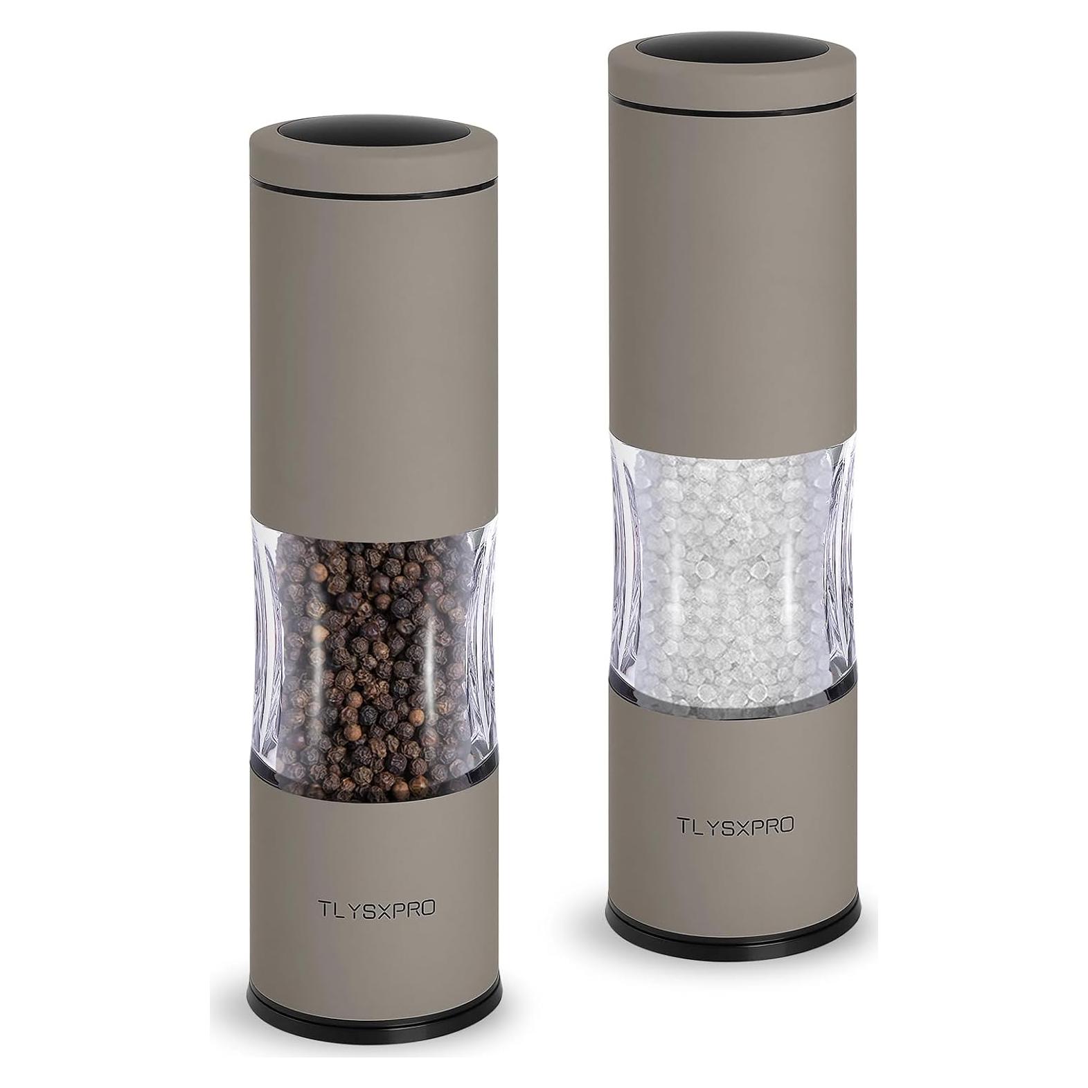 Juego de Molinillos de Sal y Pimienta TLYSXPRO Manual 2 Pzas