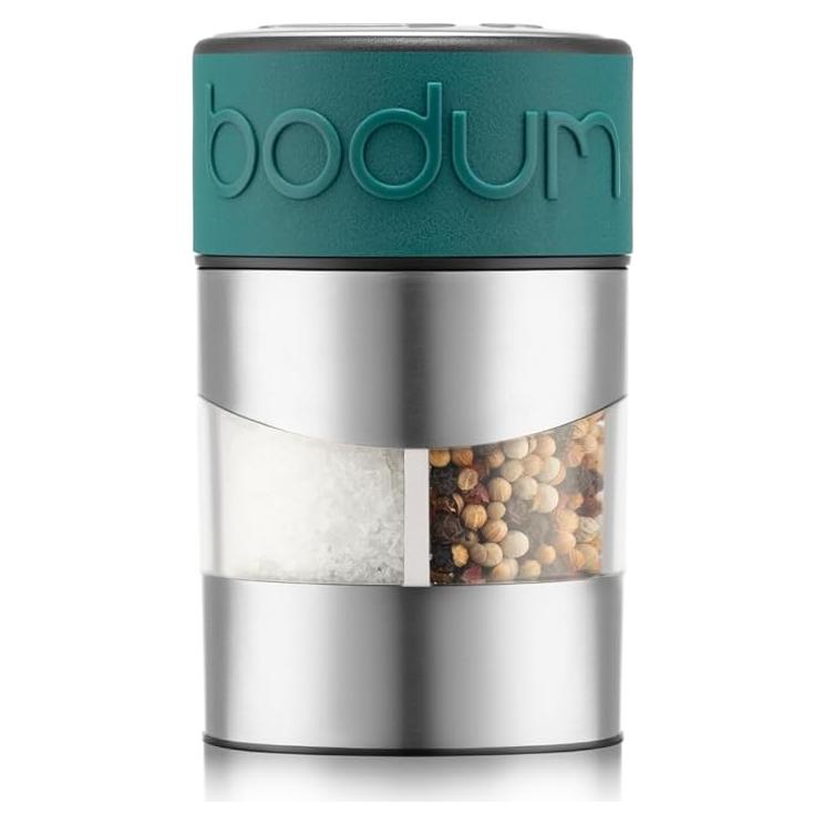 Molino de Sal y Pimienta Bodum TWIN, Acero Inoxidable, 13.2cm