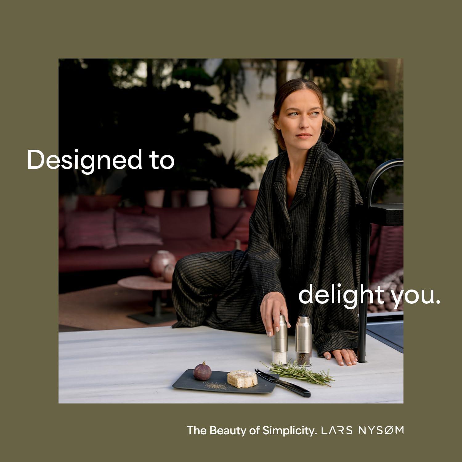 Juego de Molinillos de Sal y Pimienta LARS NYSØM Manual Acero Inoxidable