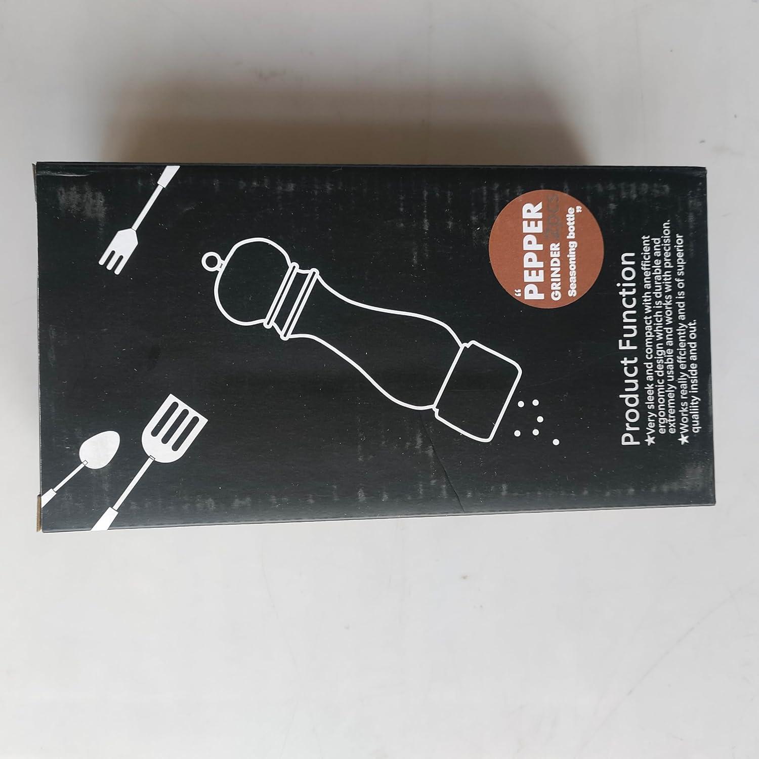 Juego de Molinillos de Sal y Pimienta Foyucool 20.32 cm Ajustable