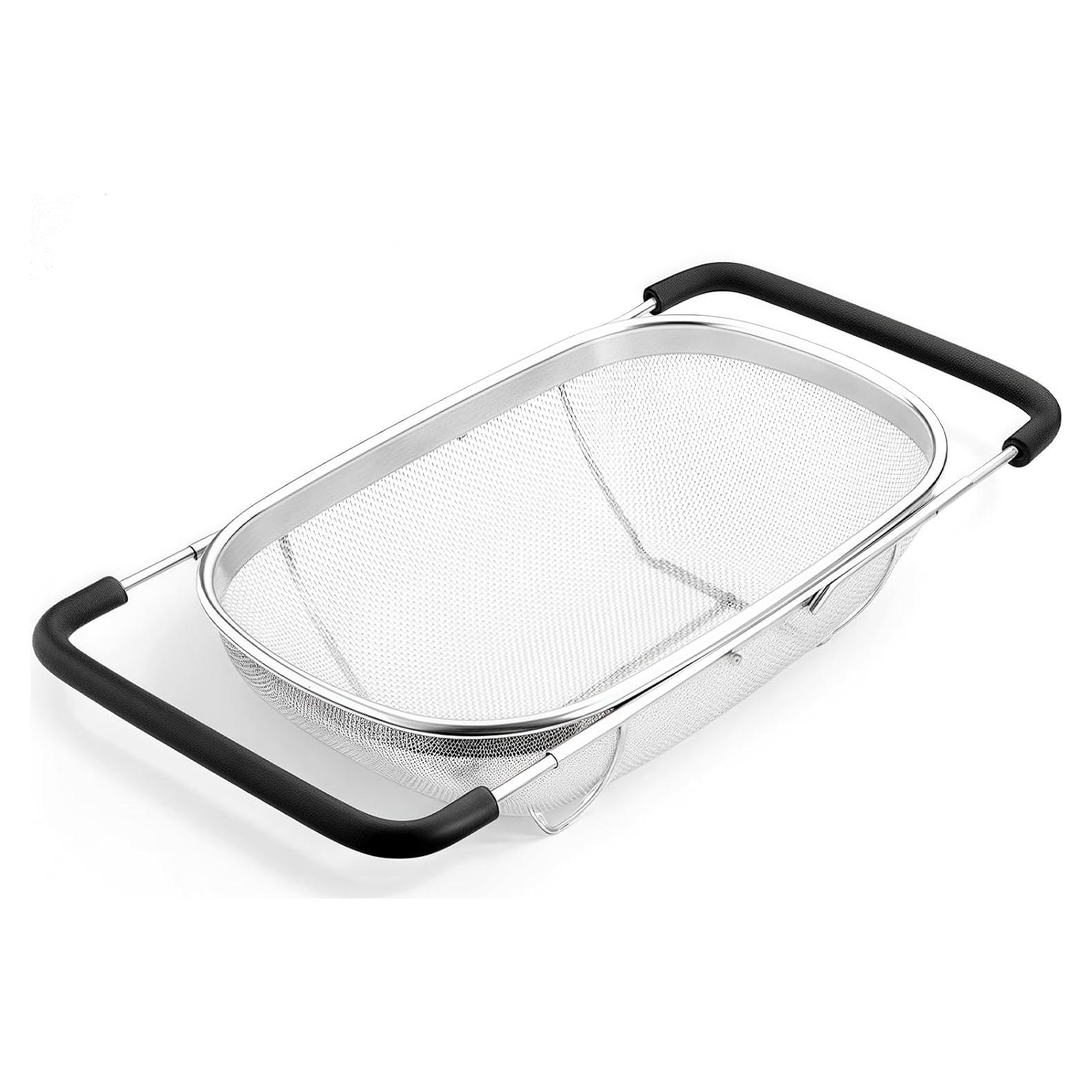 Colador de Acero Inoxidable DOPMEP 6 Cuartos Expandible