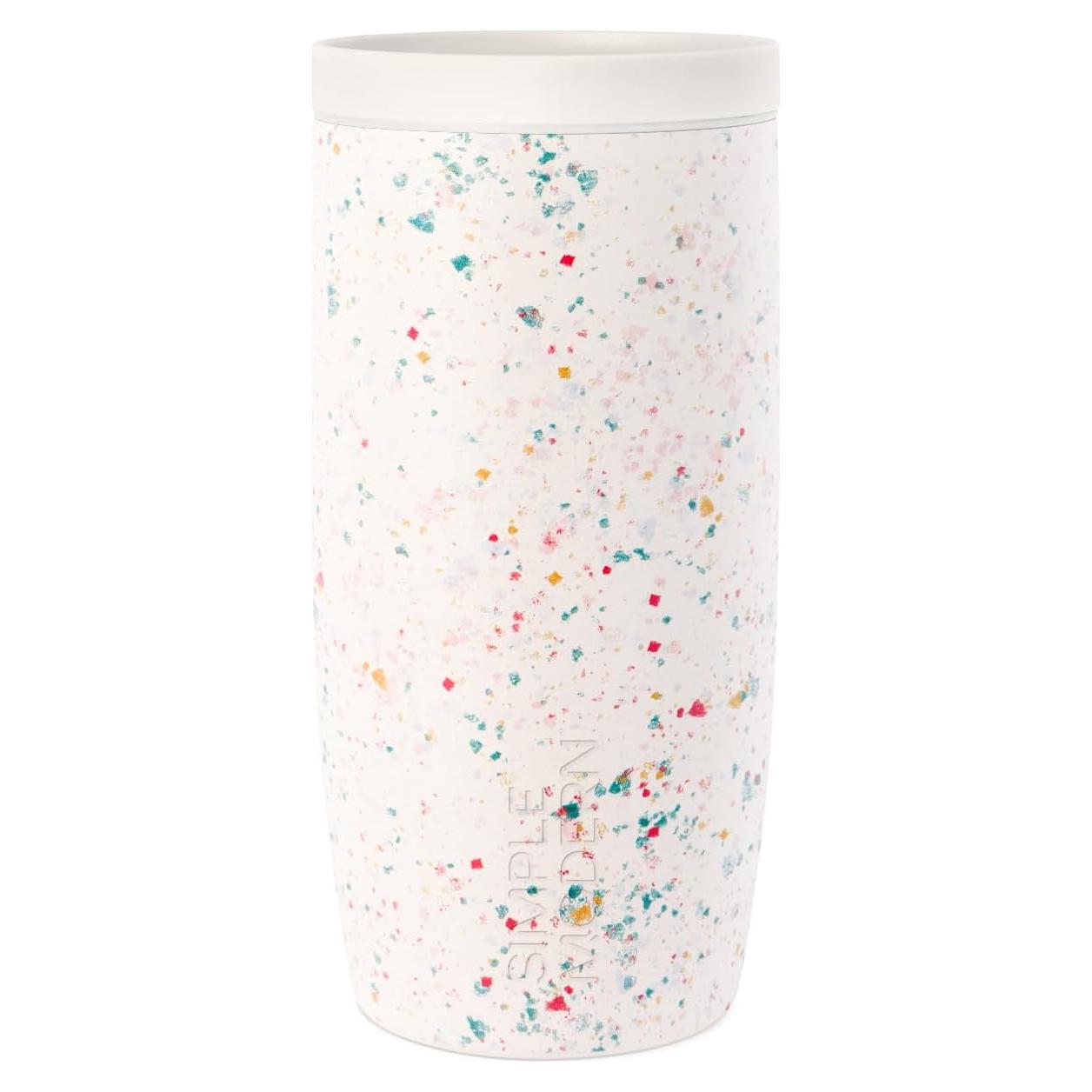 Taza de Café de Viaje Simple Modern 16oz Cerámica Aislada