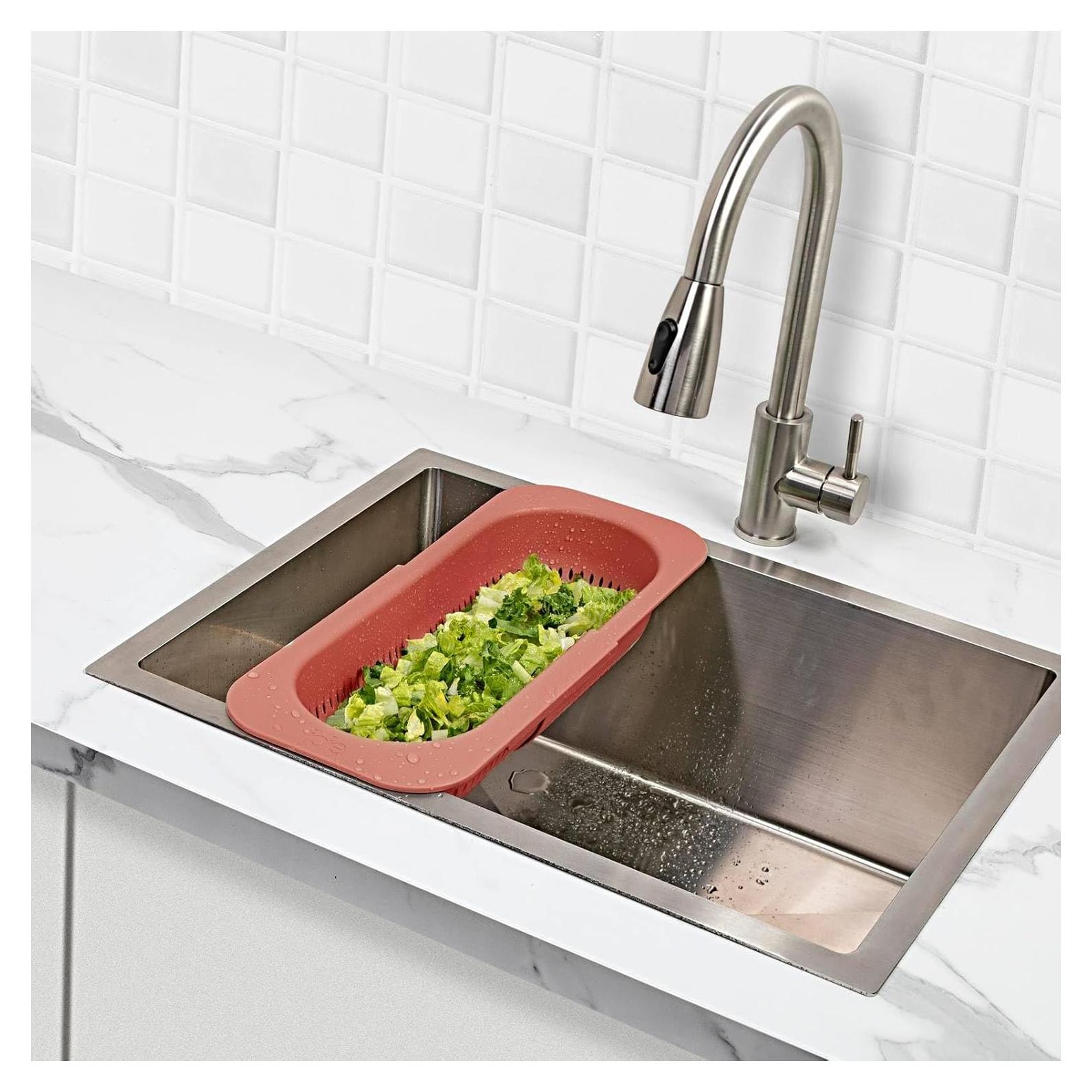 Colador de Fregadero Expandible Joie Terra 36.2x19.4 cm