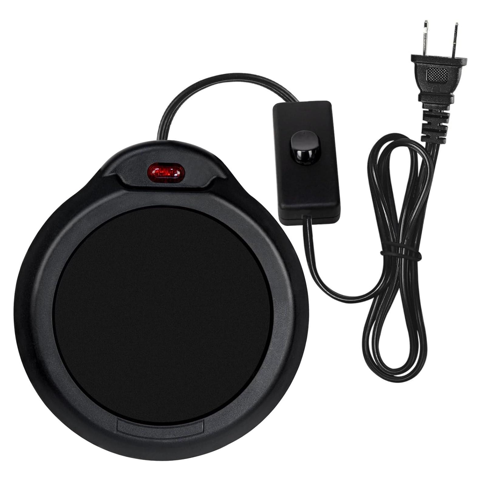 Calentador de Cera Dialan's 17W Negro para Velas y Bebidas