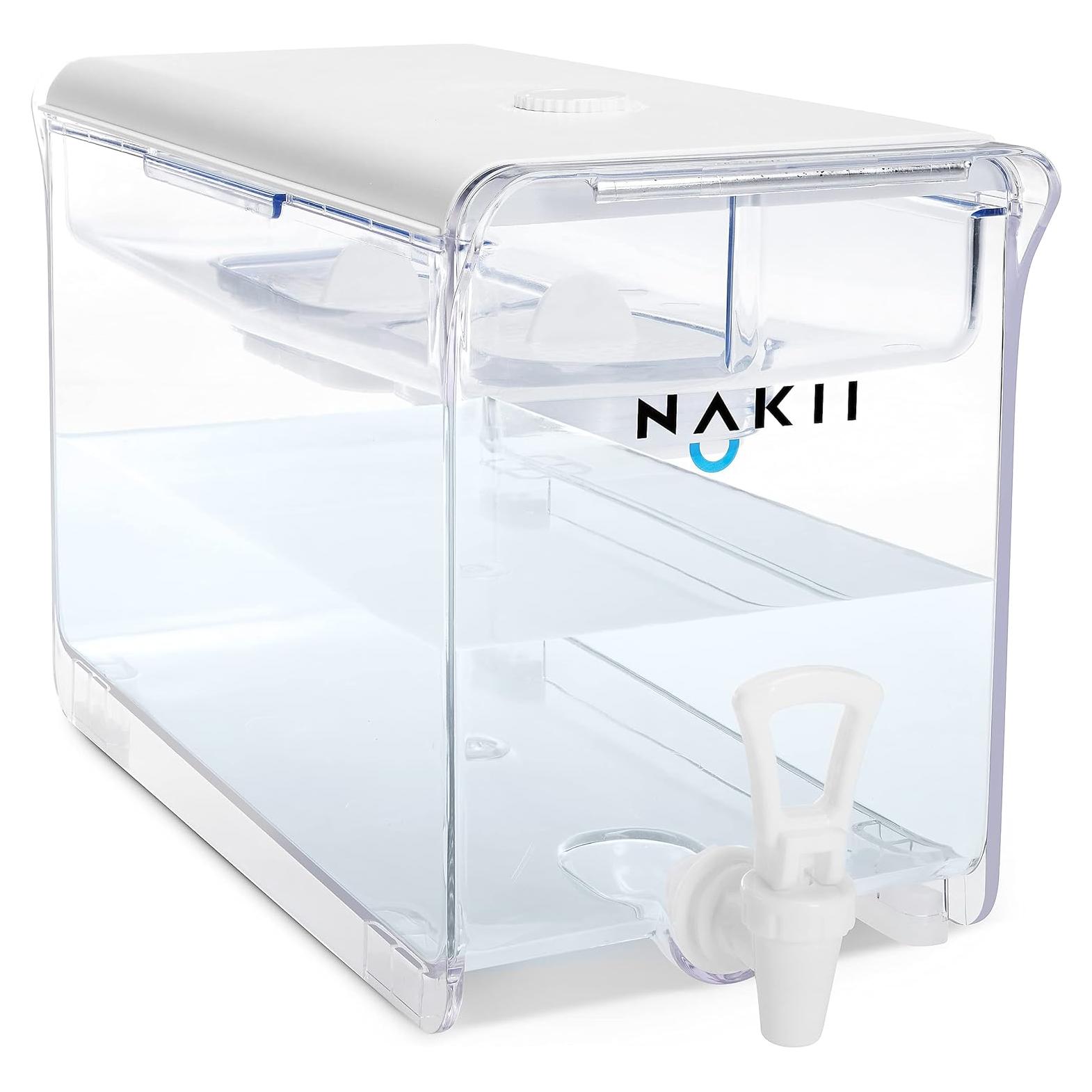 Dispensador de Agua Nakii con 2 Filtros - 18 Tazas, 1135.62 L