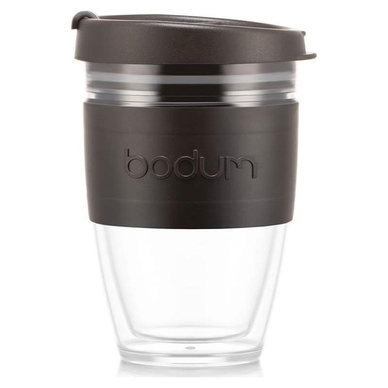 Taza de Viaje Bodum Joy Cup Doble Pared 226g 8oz Negra