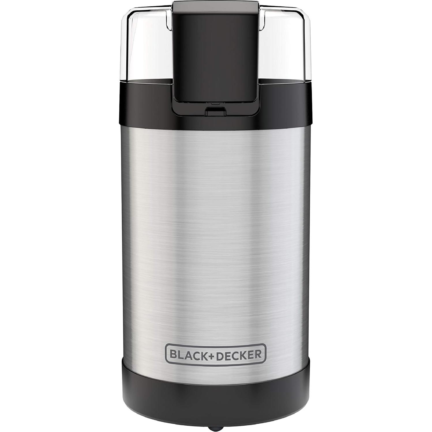 Molinillo de Café BLACK+DECKER CBG110S Acero Inoxidable 85g
