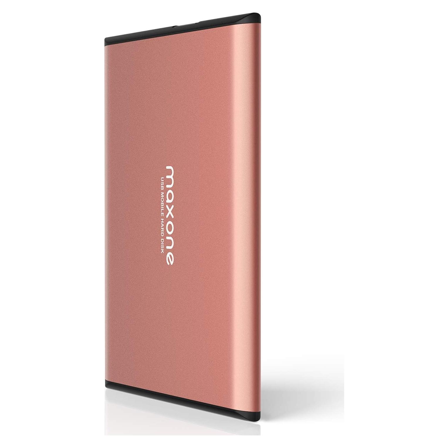 Disco Duro Externo Portátil Maxone 160GB USB 3.0 Rosa