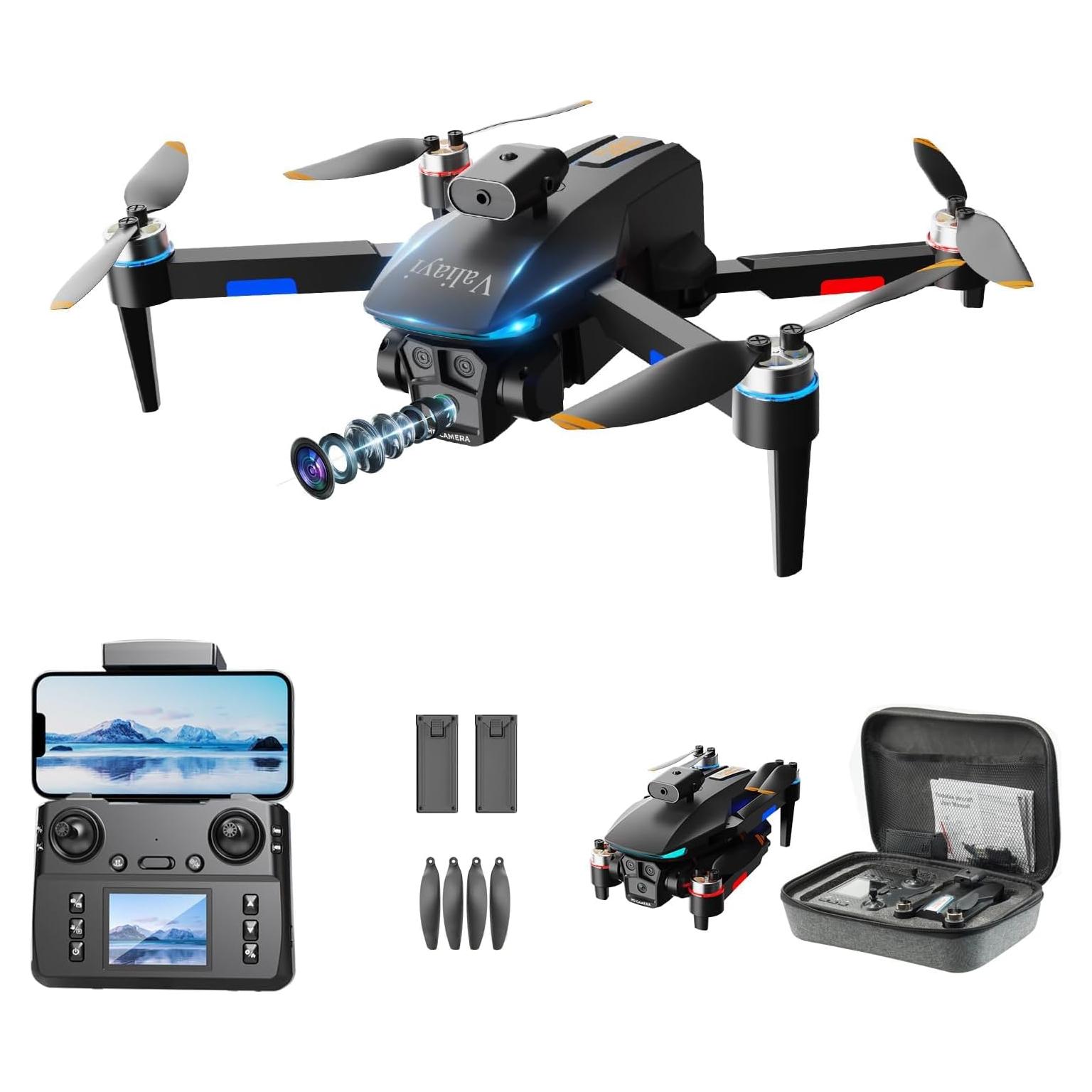 Drone Valiayi Plegable con Cámara 480P para Principiantes