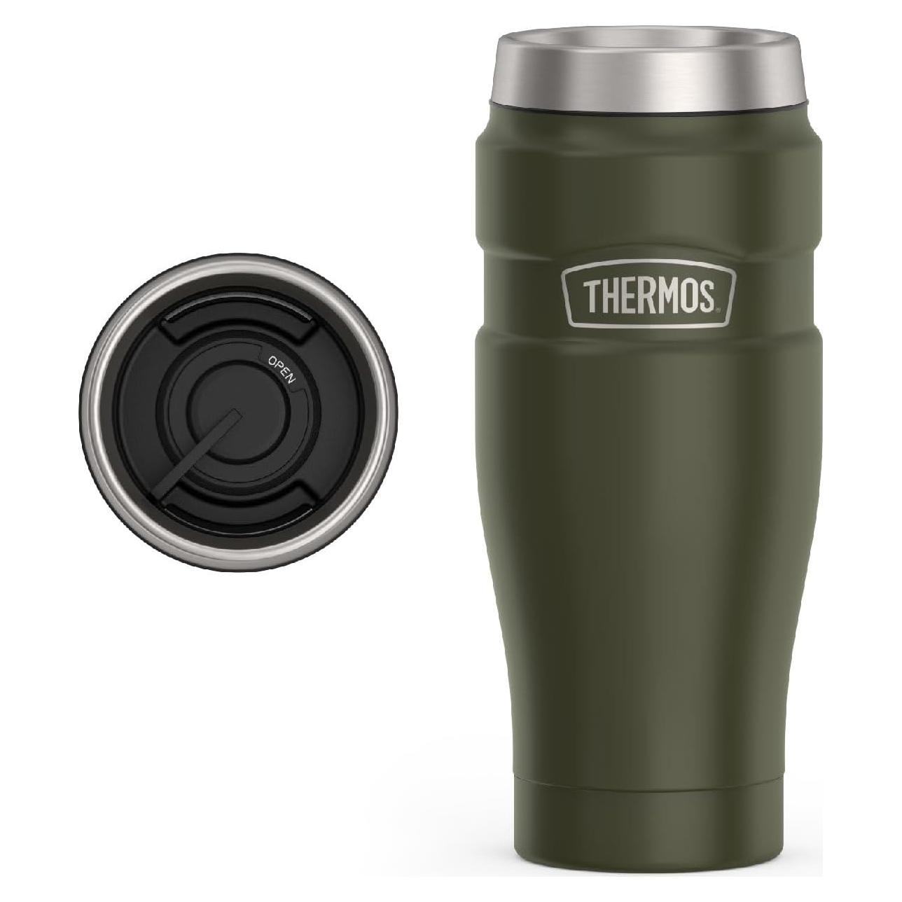 Vaso de Viaje Aislado THERMOS 0.47L Verde Militar