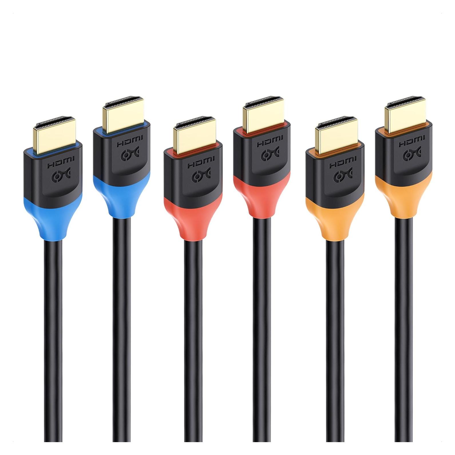 Cable HDMI 8K Cable Matters 3-Pack 0.3m 48Gbps HDR