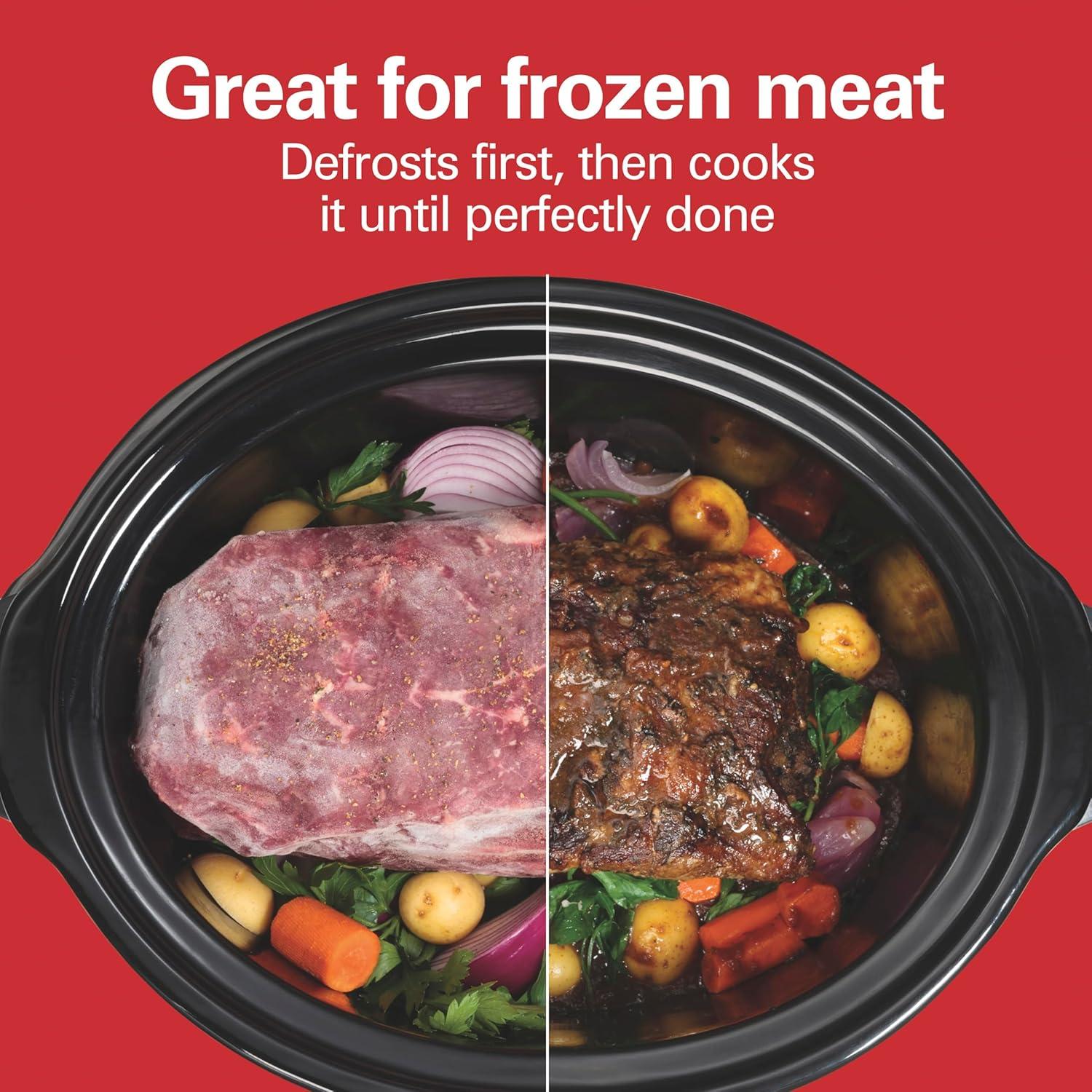 Olla de Cocción Lenta Hamilton Beach 6 Cuartos Digital Programable