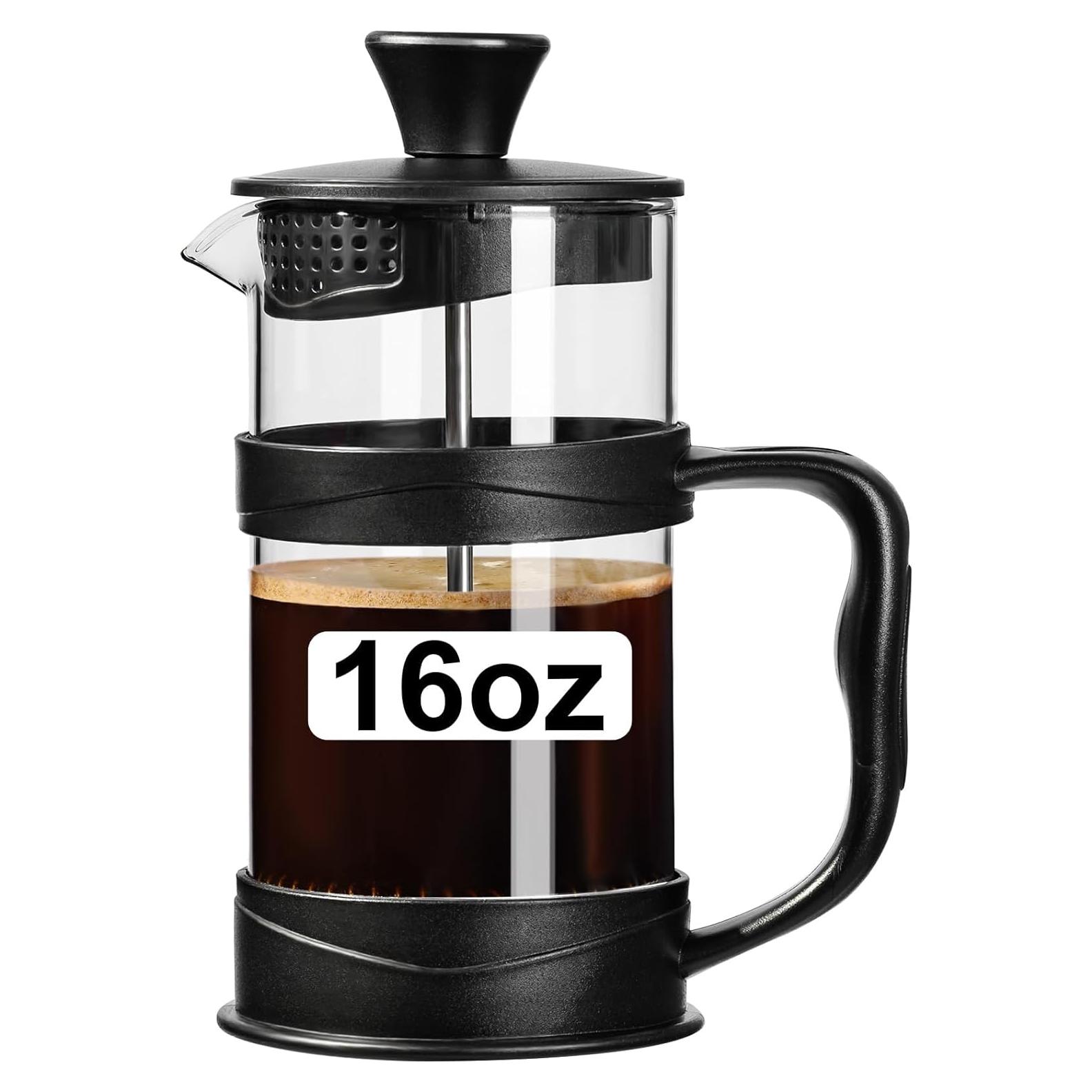 Prensa Francesa PARACITY 500ml Acero Inoxidable y Vidrio