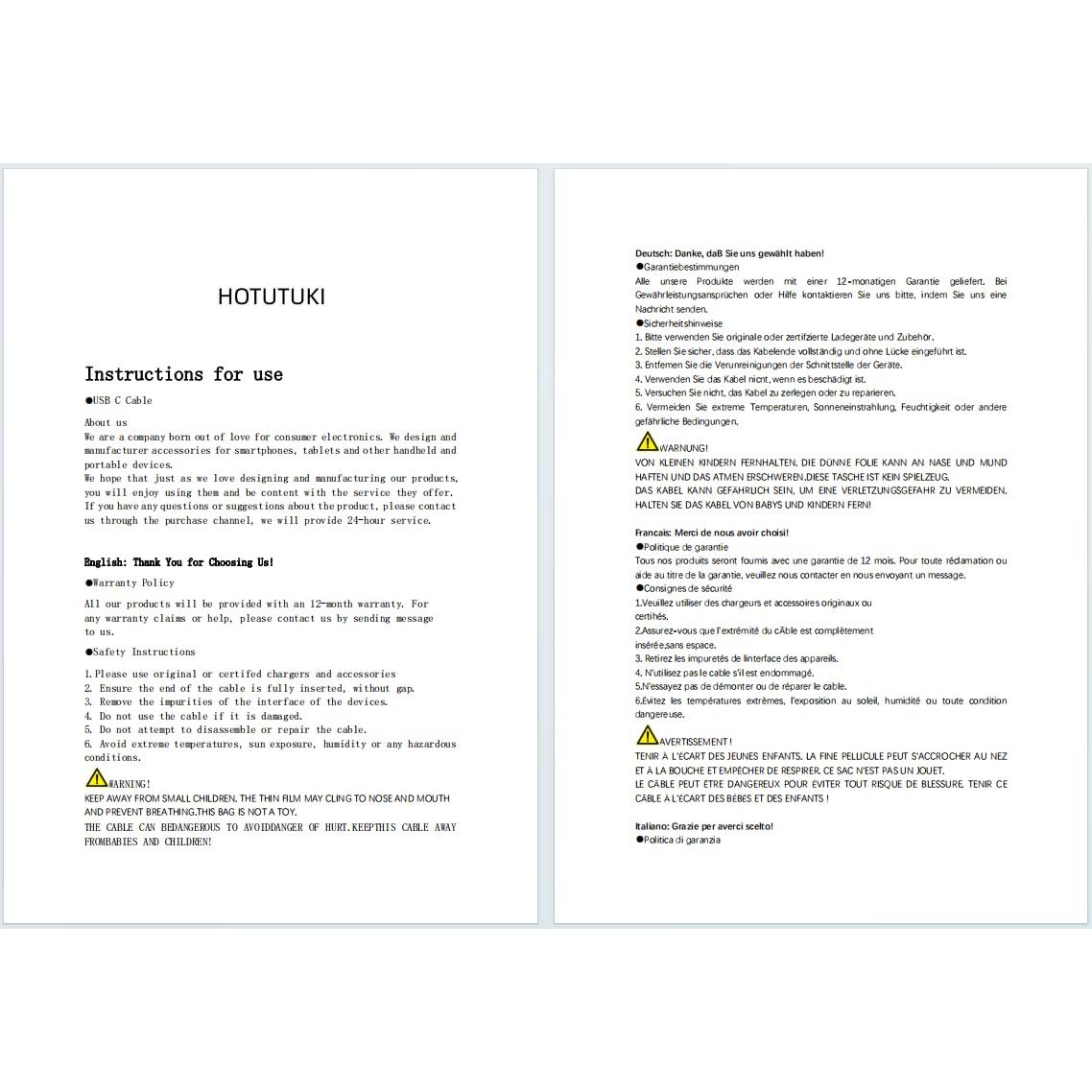 Cable de Extensión USB-C 3M Shenzhenshi 40Gbps 100W 8K