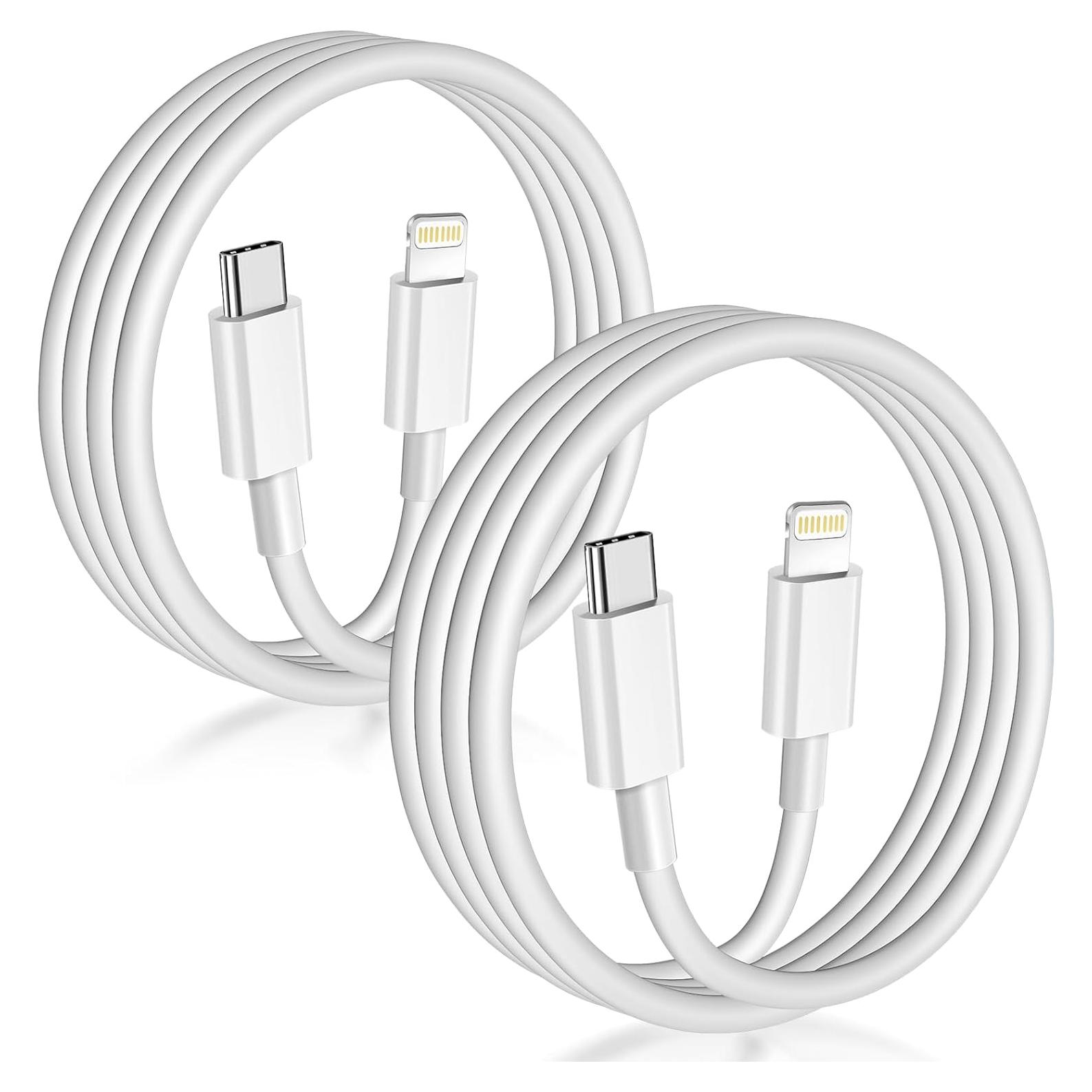 Cable USB C a Lightning APFEN 1.83m 2Pack Cargador Rápido