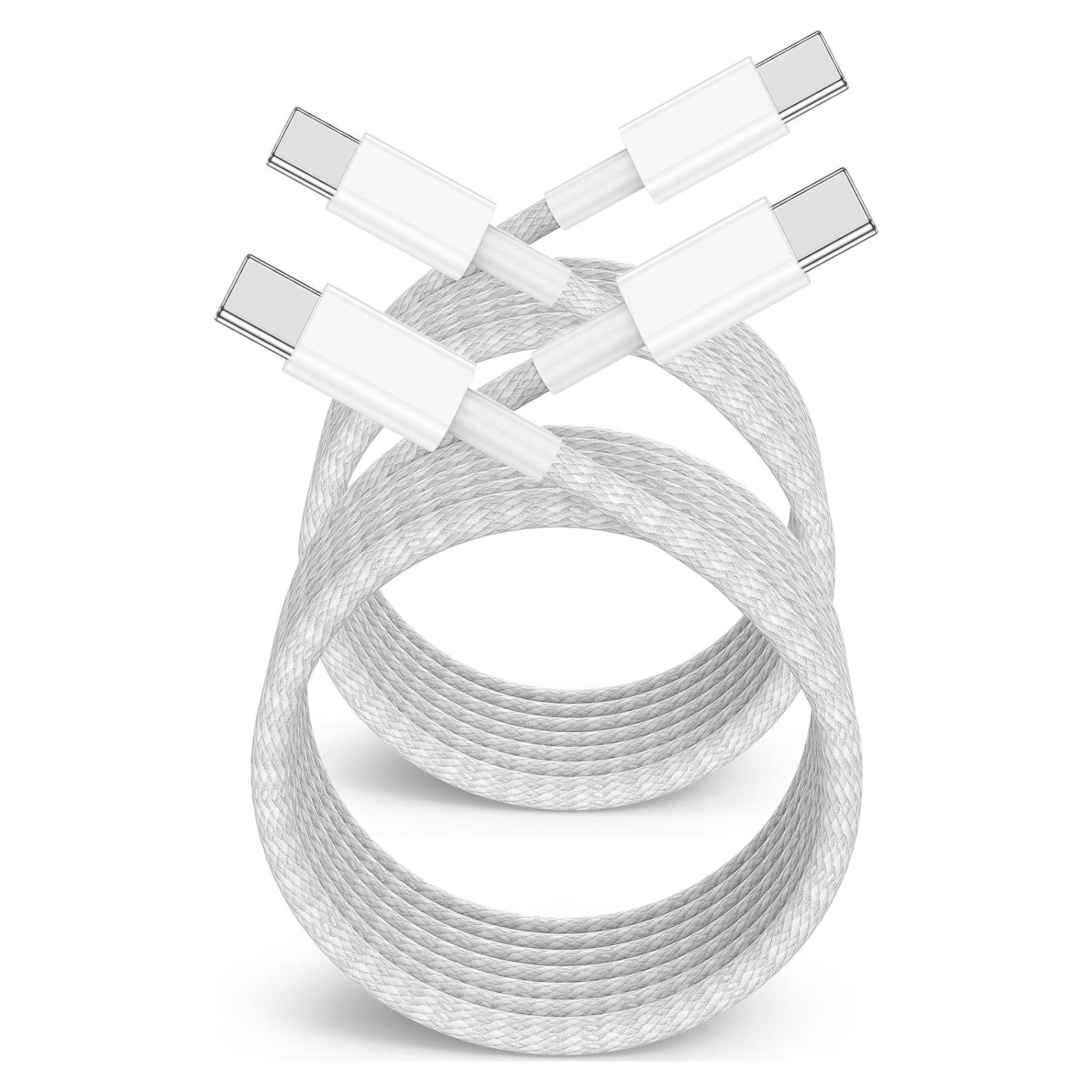 Cable de carga rápida USB C a C 3m 60W Kitminun para iPhone