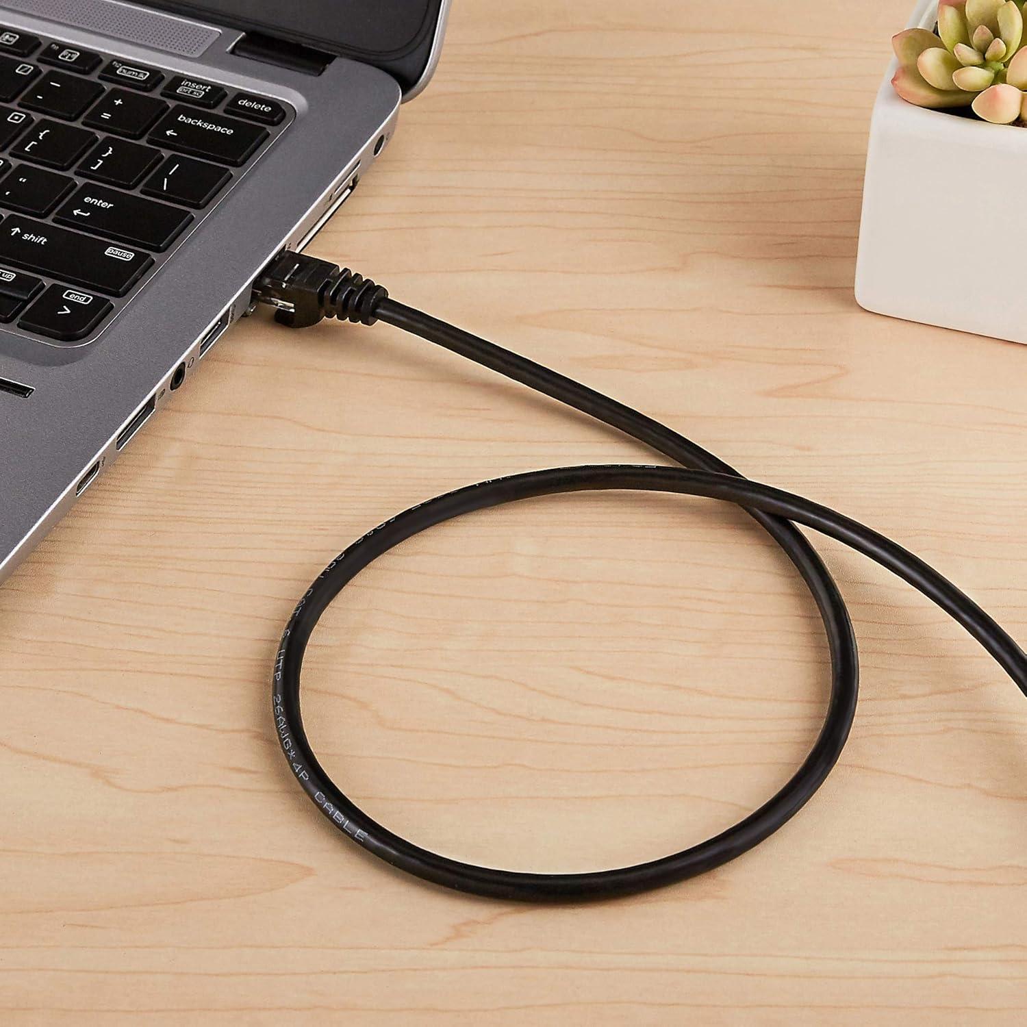 Cable Ethernet Cat 6 Amazon Basics 4.57m Alta Velocidad 10Gbps