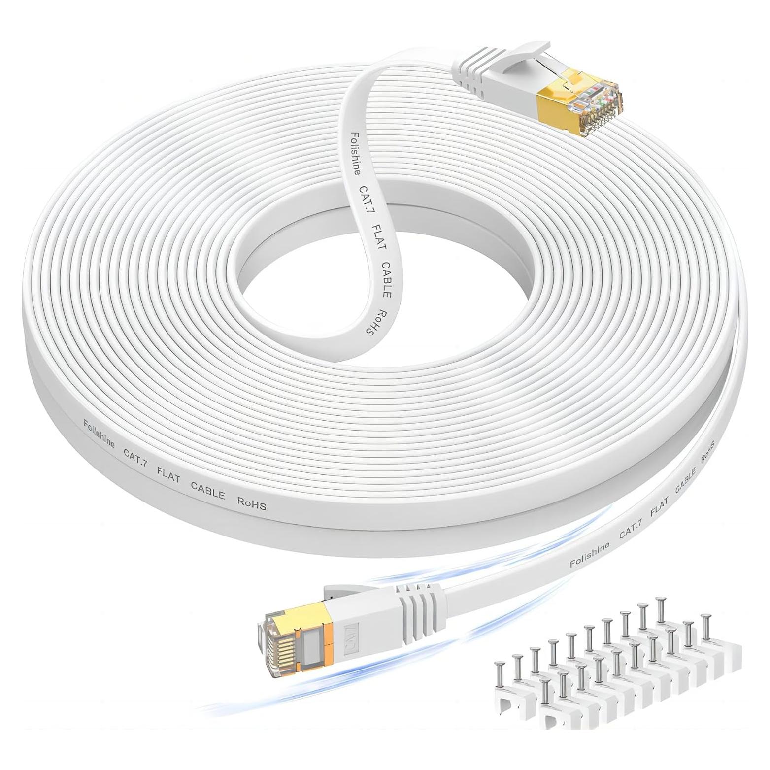 Cable Ethernet Cat 7 Folishine 22.86 m Alta Velocidad RJ45