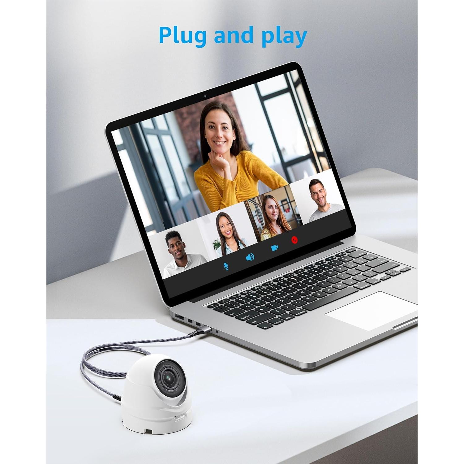 Cable Micro USB Largo Ruaeoda 3.05m Trenzado Nylon Alta Velocidad