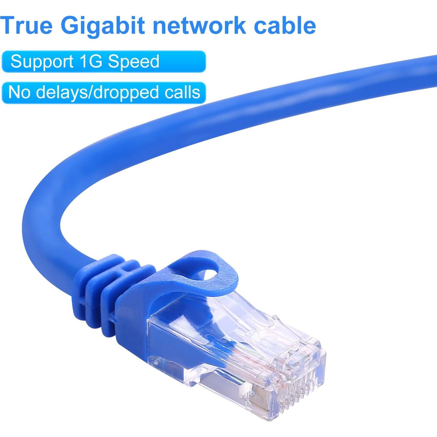 Cable Ethernet CAT 6 AvesView 30.48 m Alta Velocidad Azul