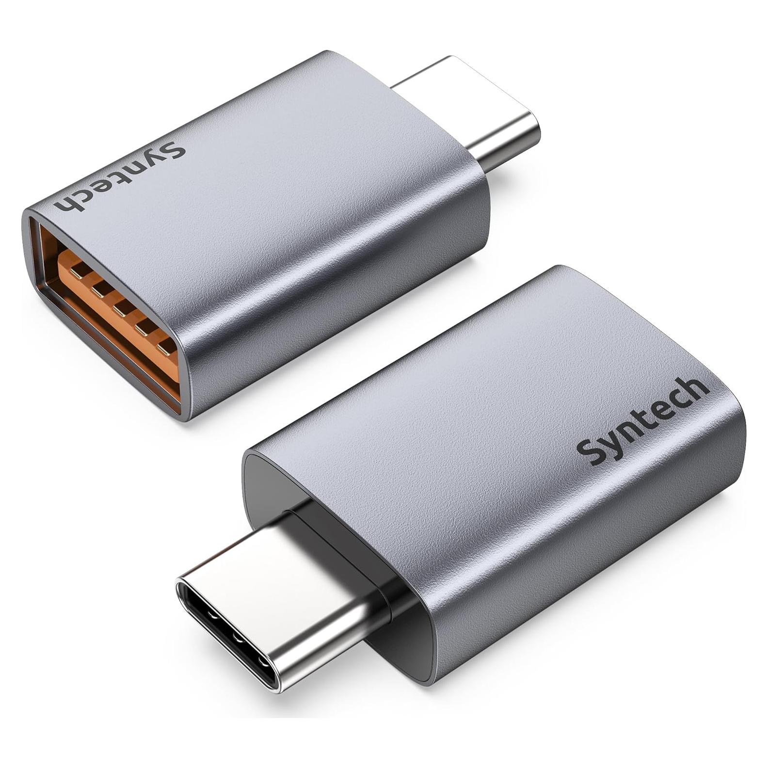 Adaptador USB C a USB 3.2 Syntech - 10Gbps, 2 Paquete