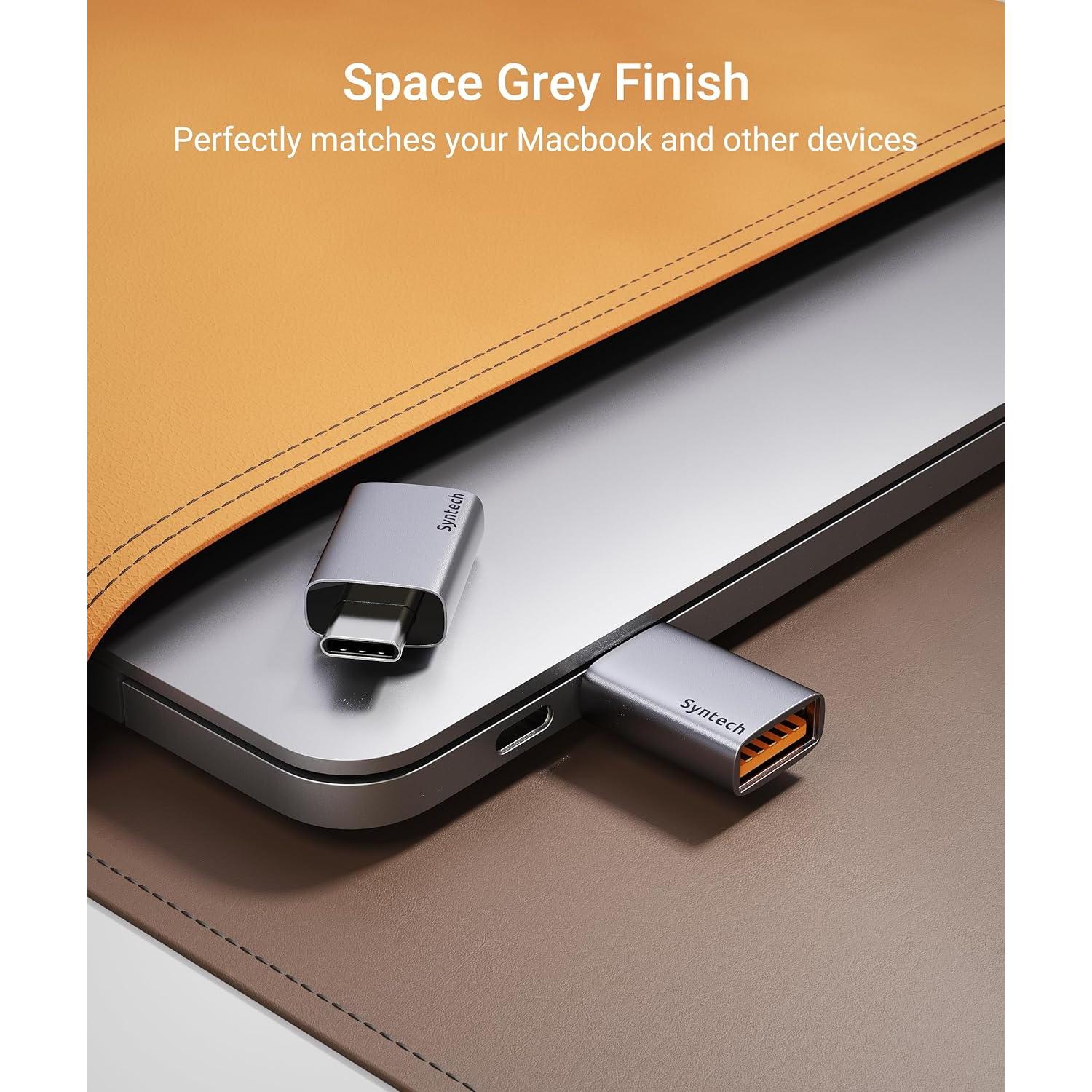 Adaptador USB C a USB 3.2 Syntech - 10Gbps, 2 Paquete